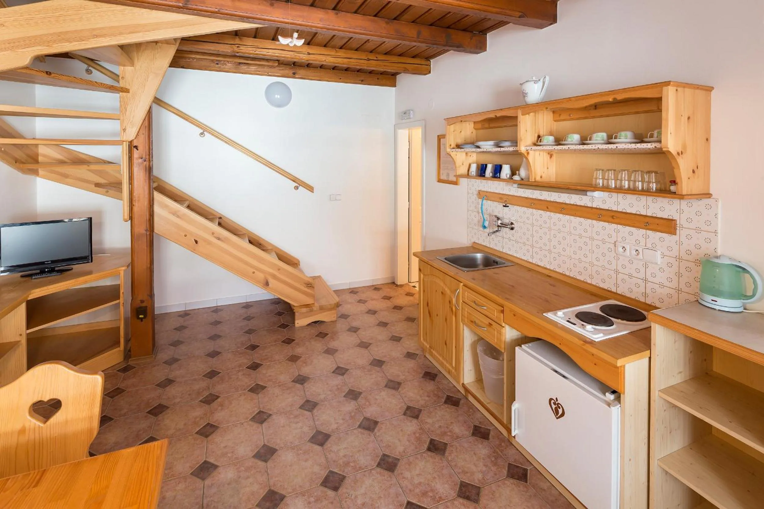 Duplex Apartment in Pension Černý jezdec