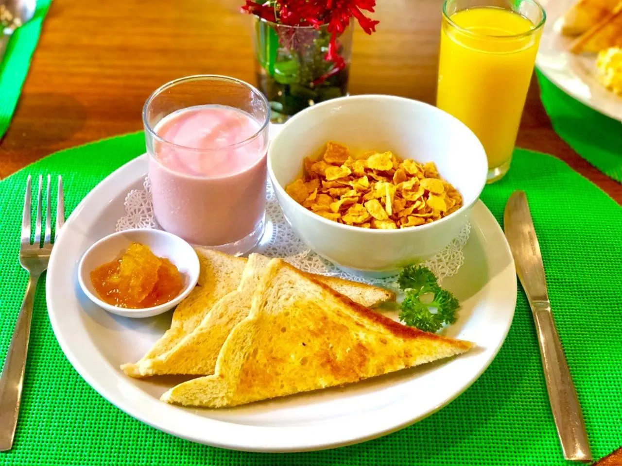 Breakfast in Arenal Oasis Eco Lodge & Wildlife Refuge