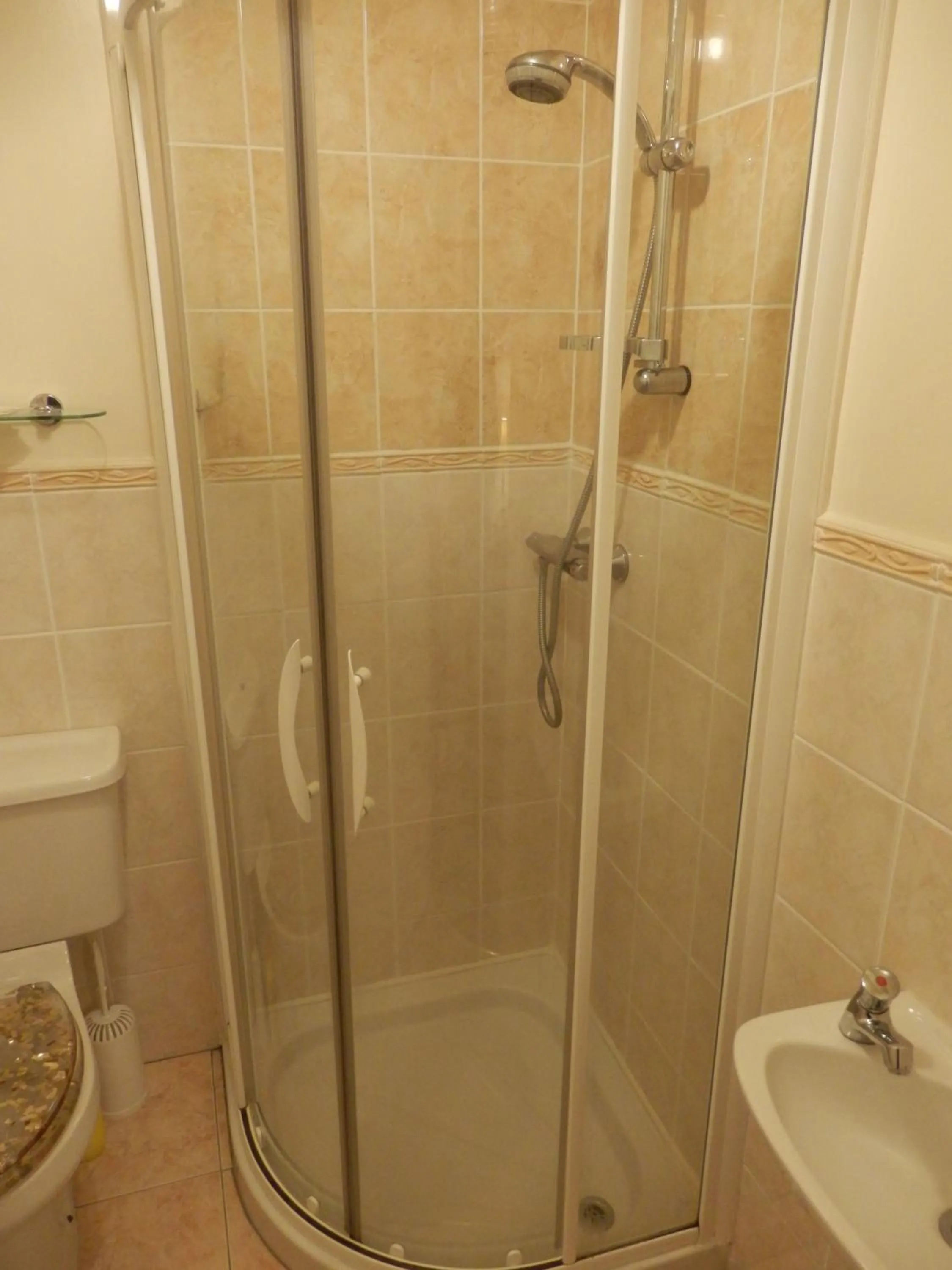 Shower in Causeway tavern bed & breakfast