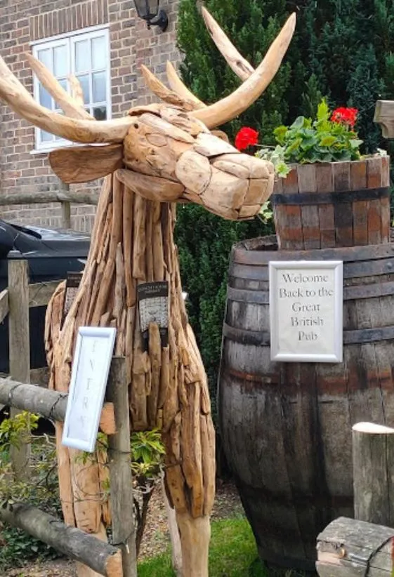 Garden in The Red Lion & Cellar Room, Betchworth
