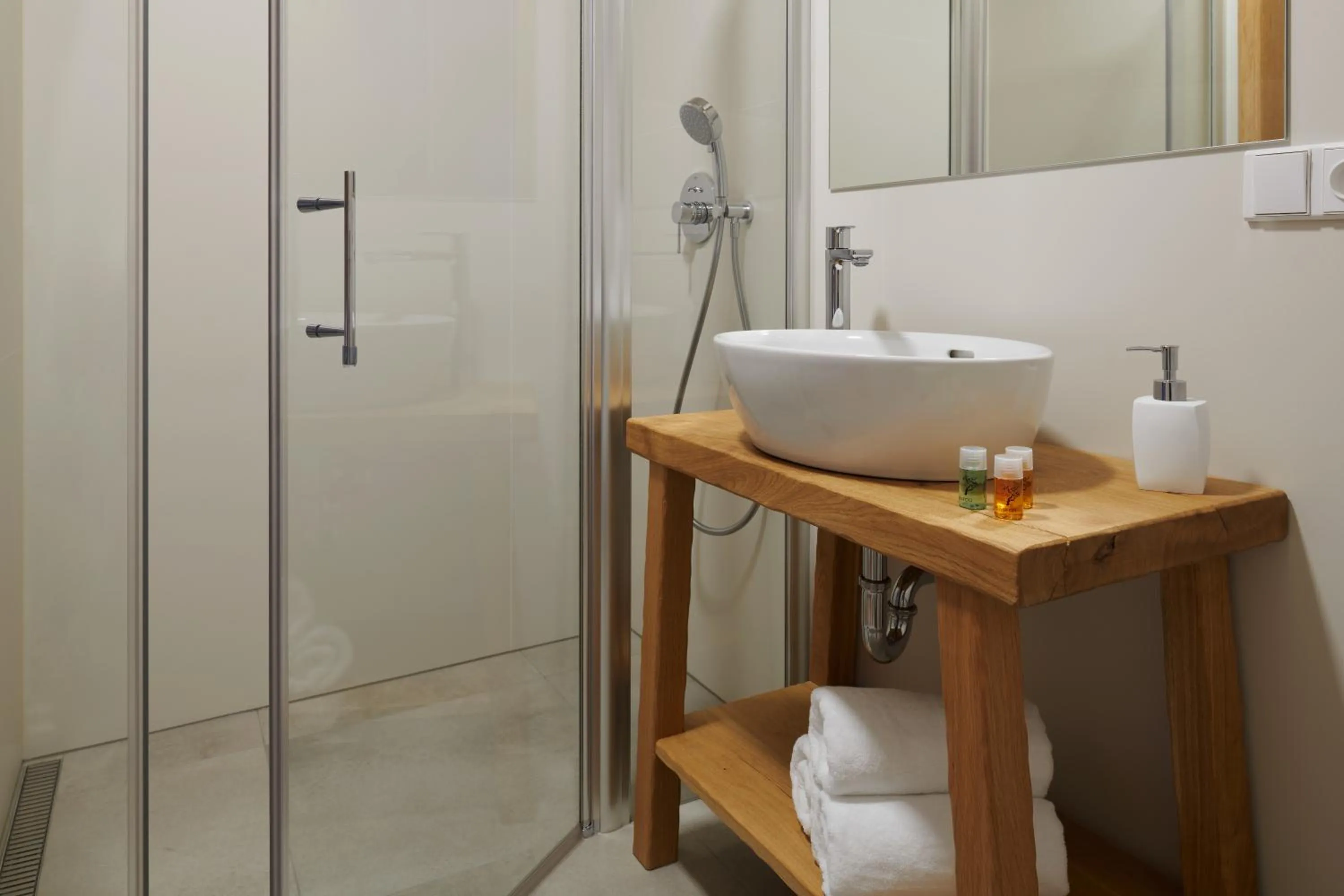 Shower in Pension Kristian by KH