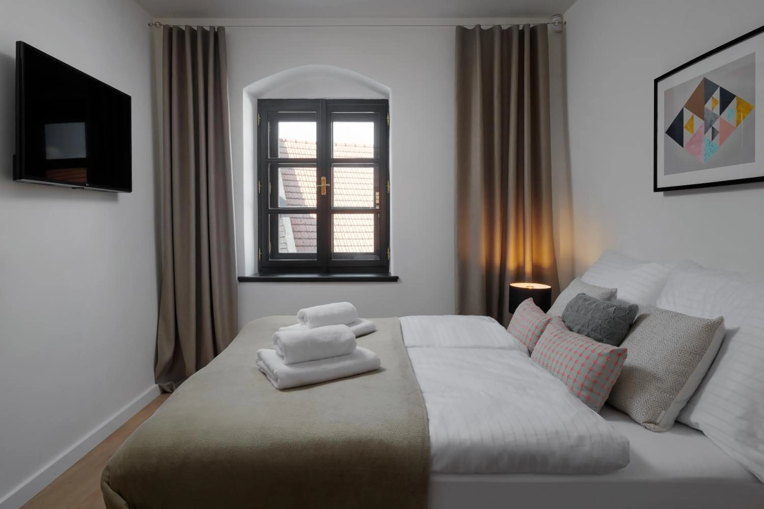 Photo of the whole room, Bed in Pension Kristian by KH