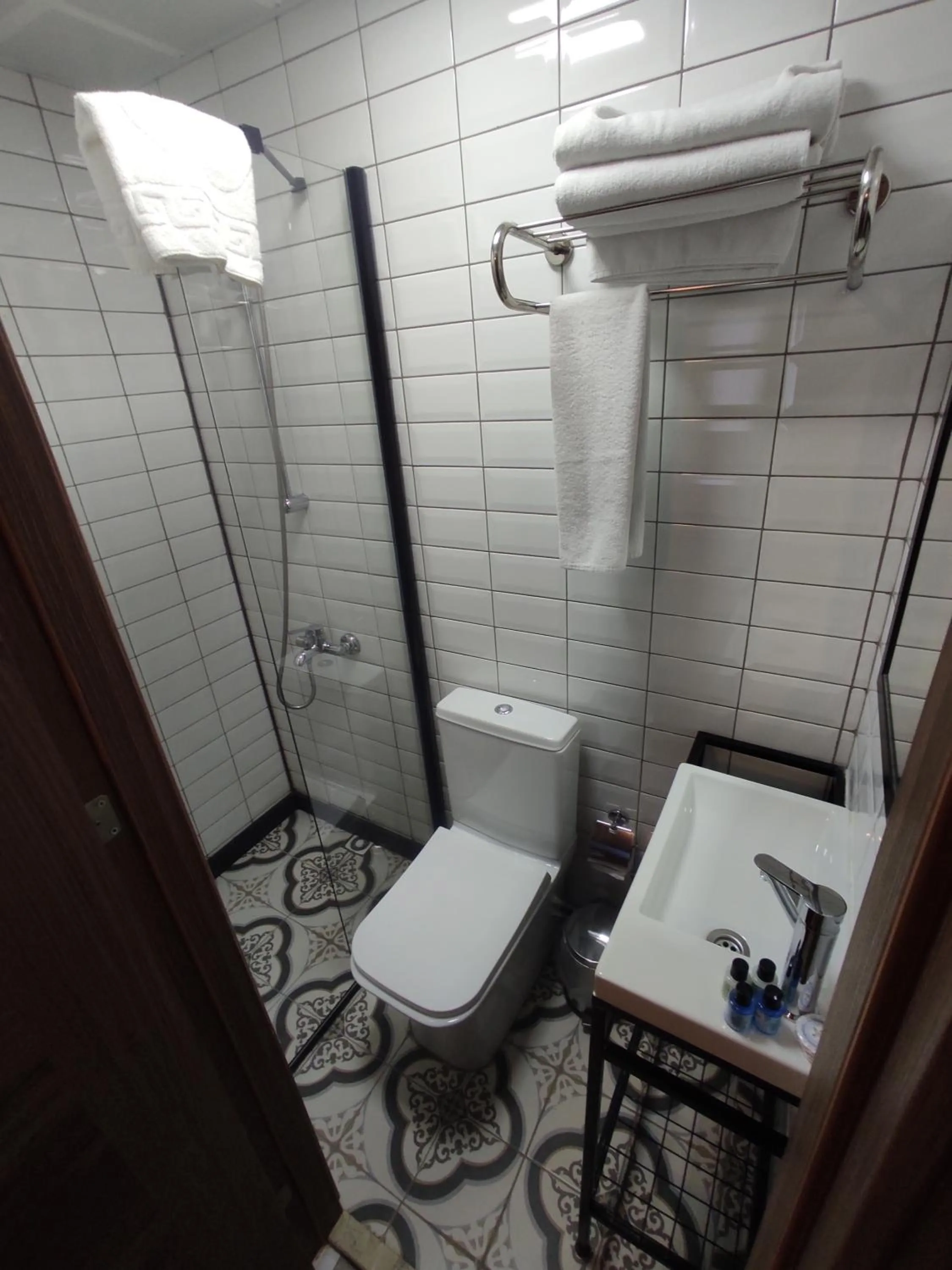 Bathroom in Basilica Guest House