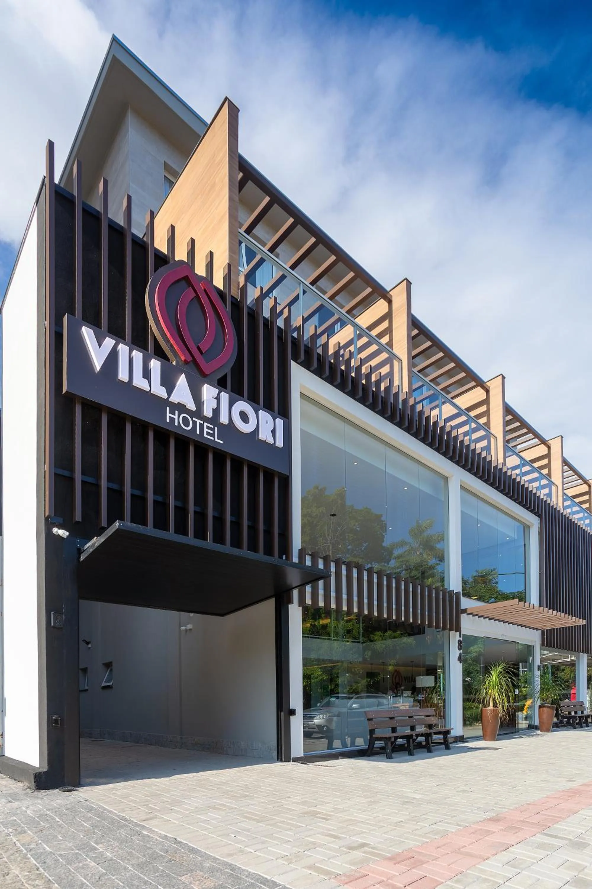 Property building in Hotel Villa Fiori