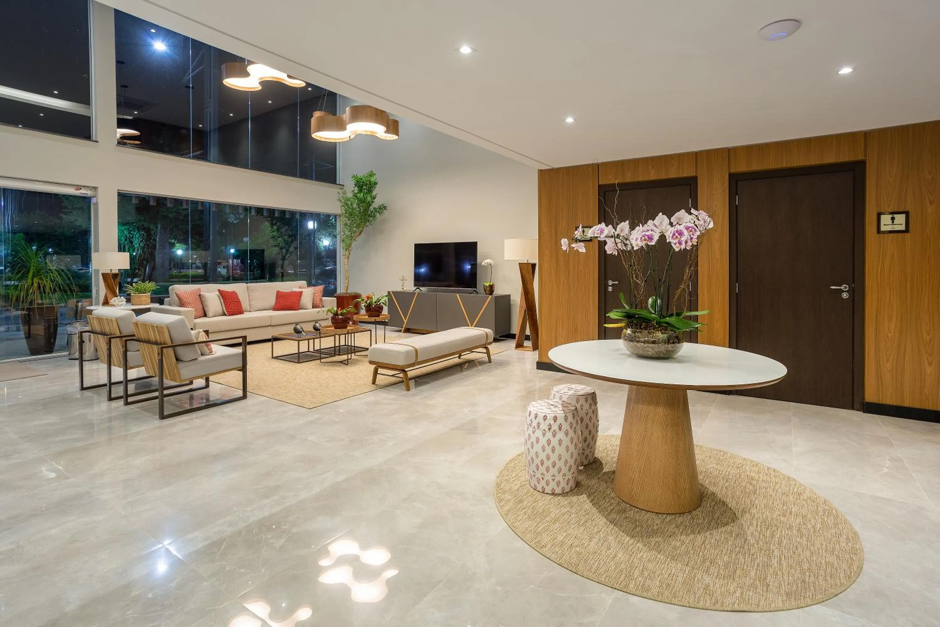 Living room in Hotel Villa Fiori