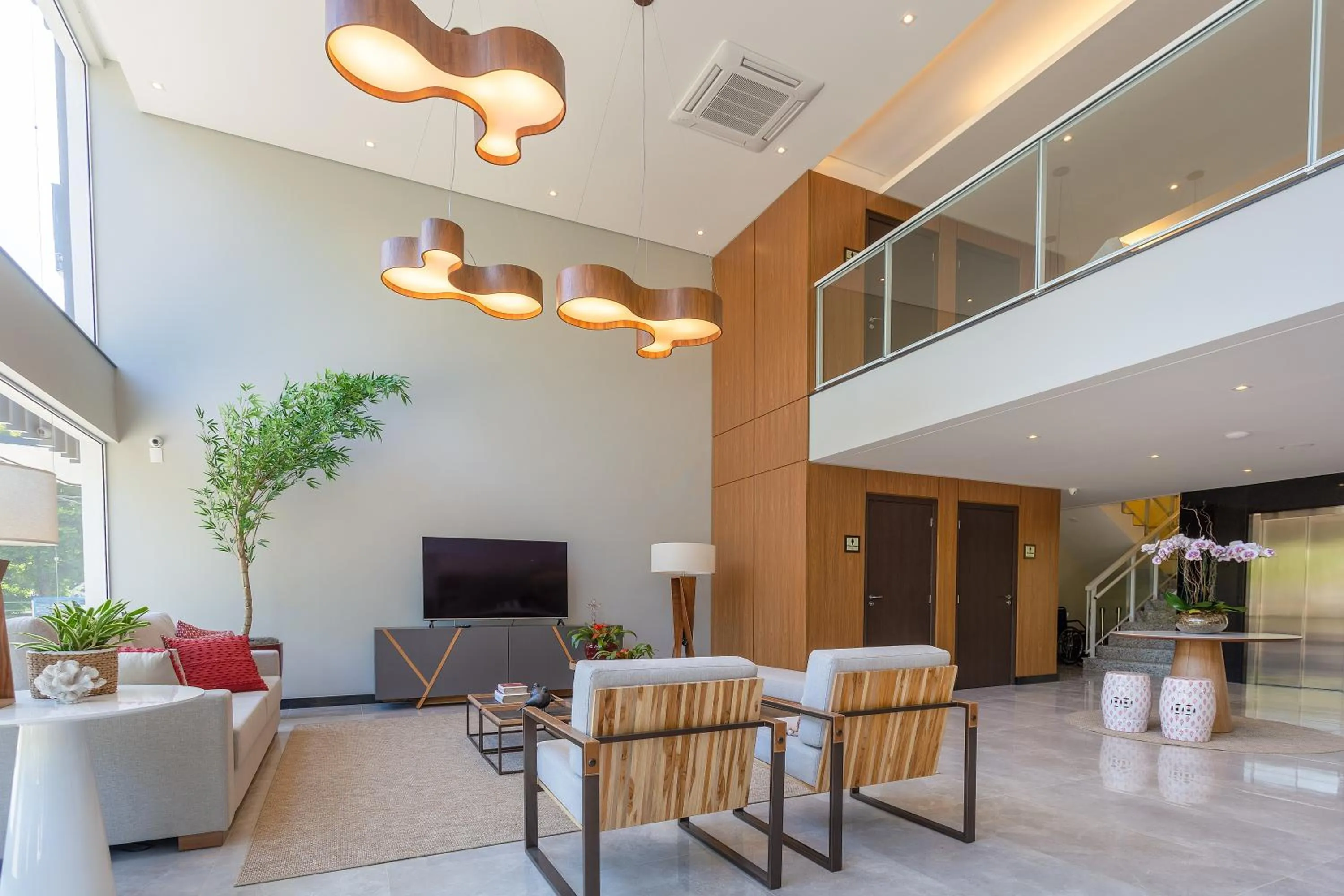 Seating area in Hotel Villa Fiori