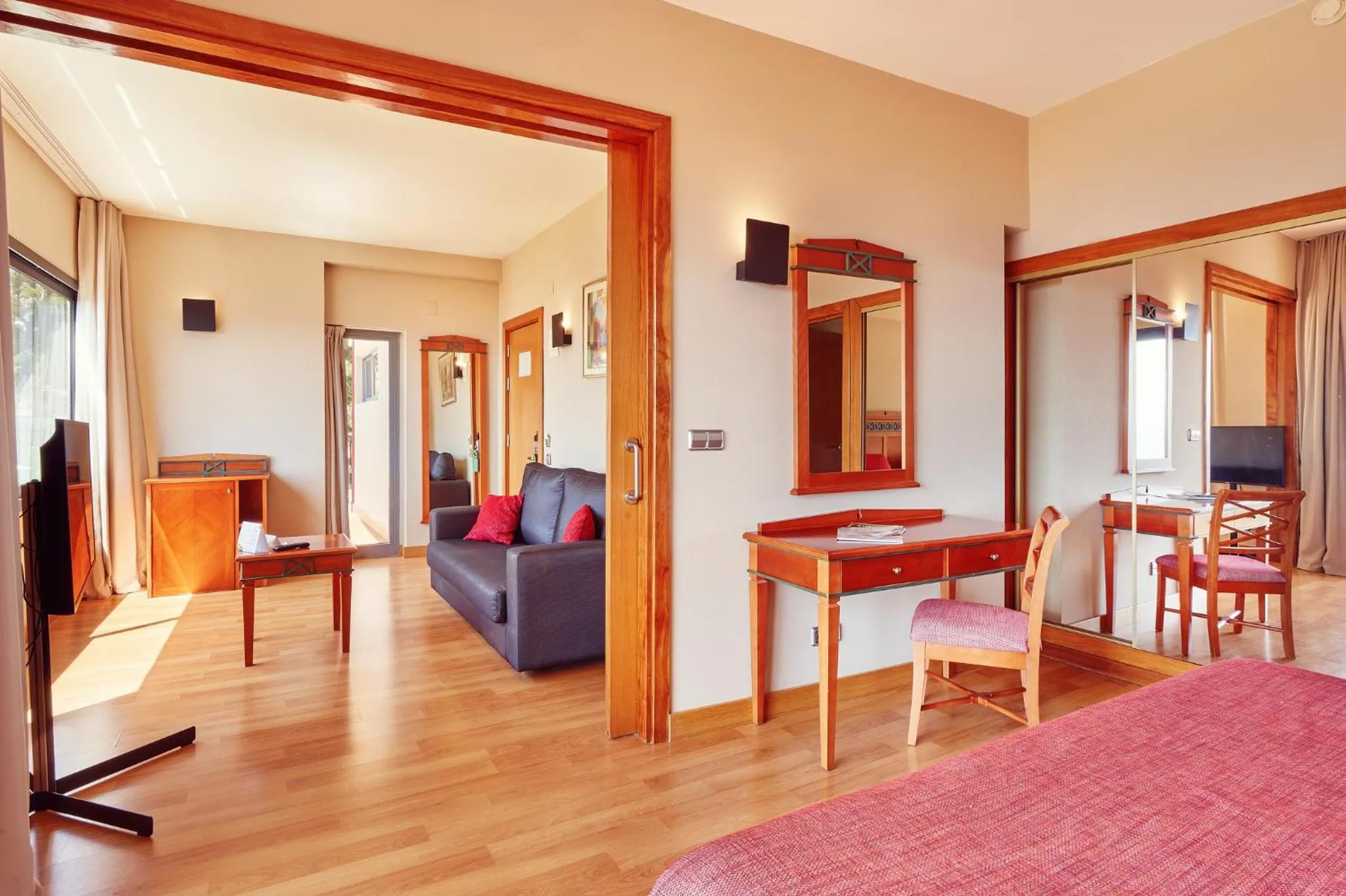 Living room, Bed in Bonanza Park Hotel by Olivia Hotels Collection