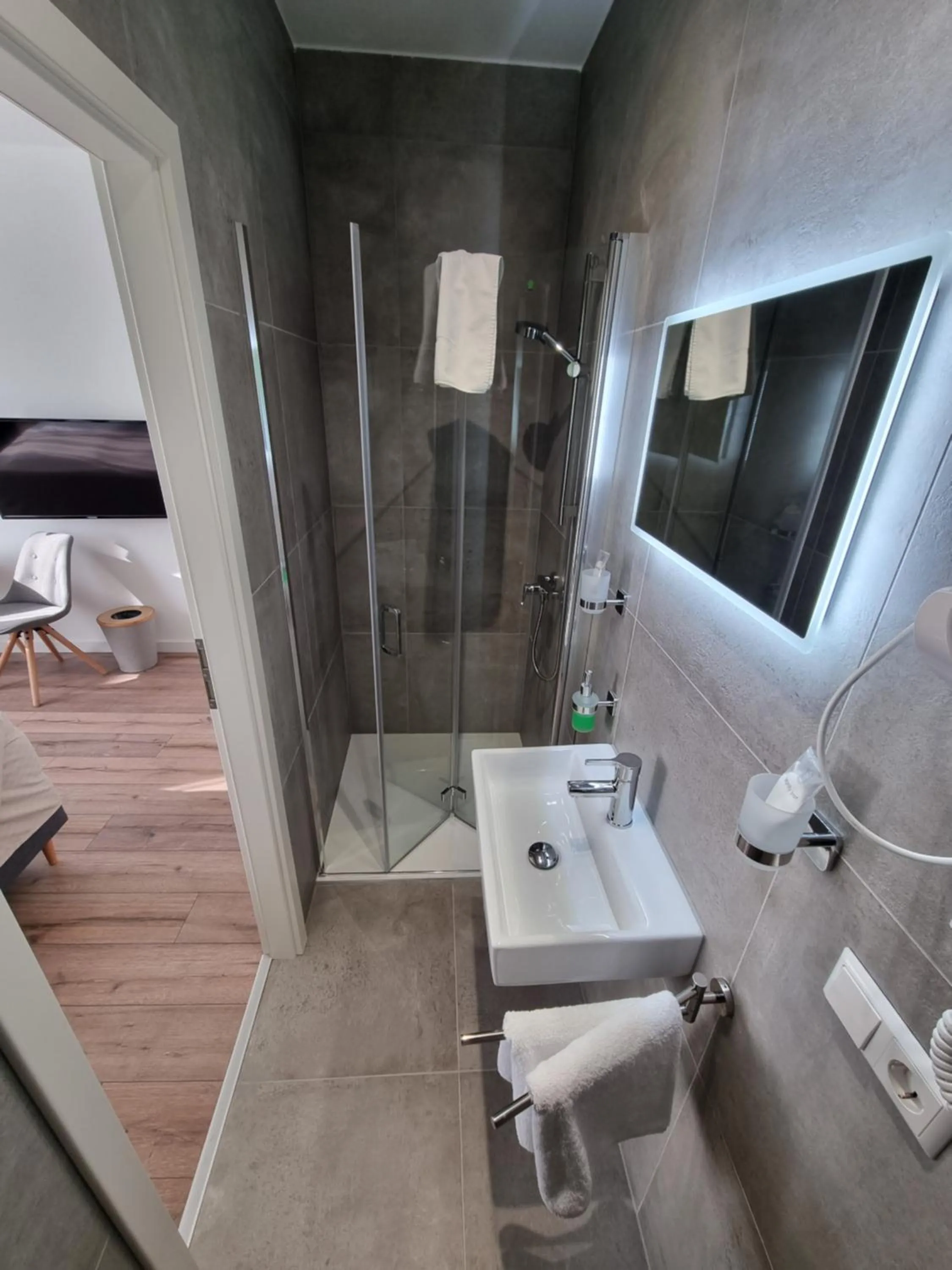 Bathroom in Hotel Zur Post