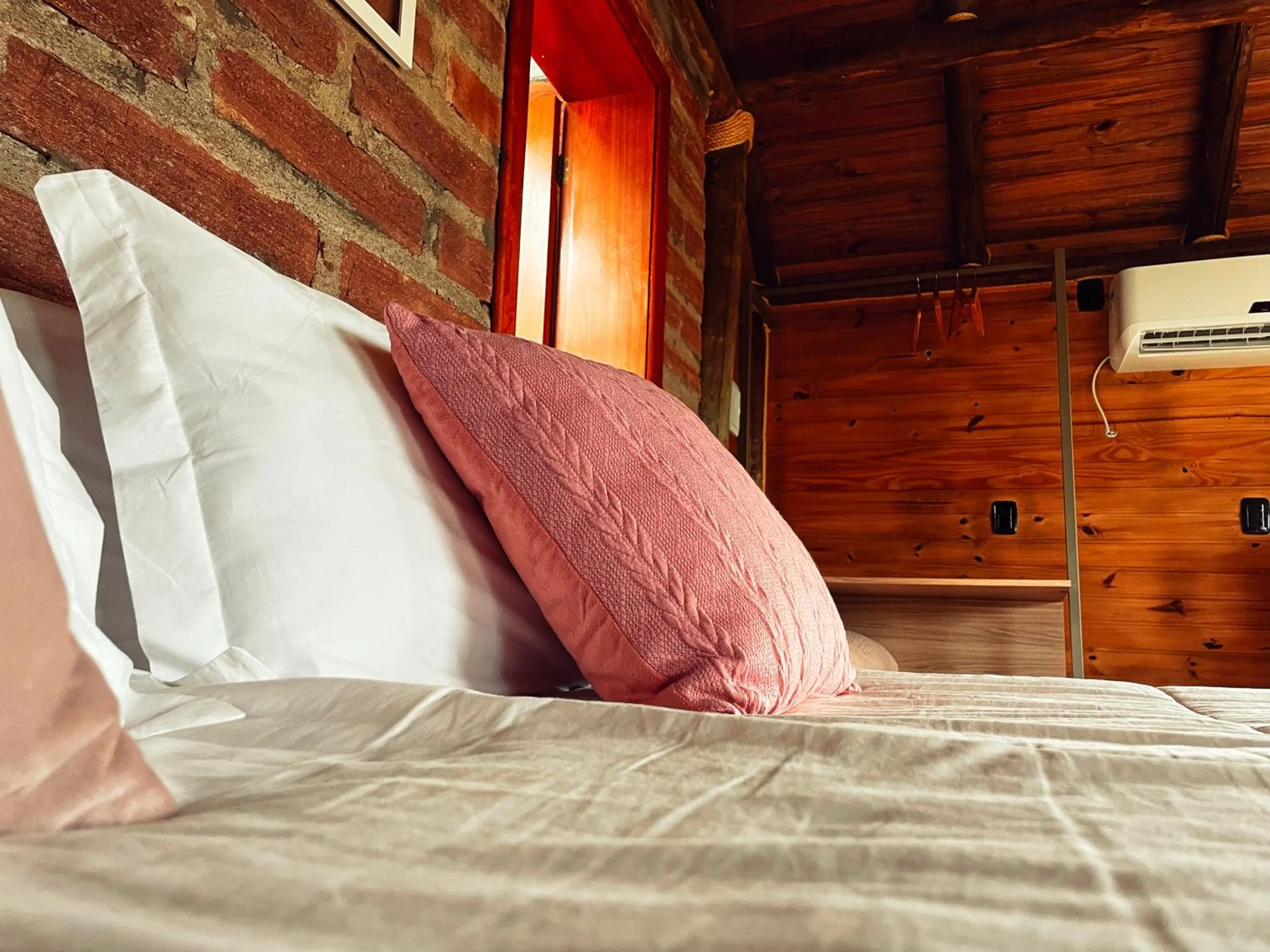 Bed in Afeto Pousada