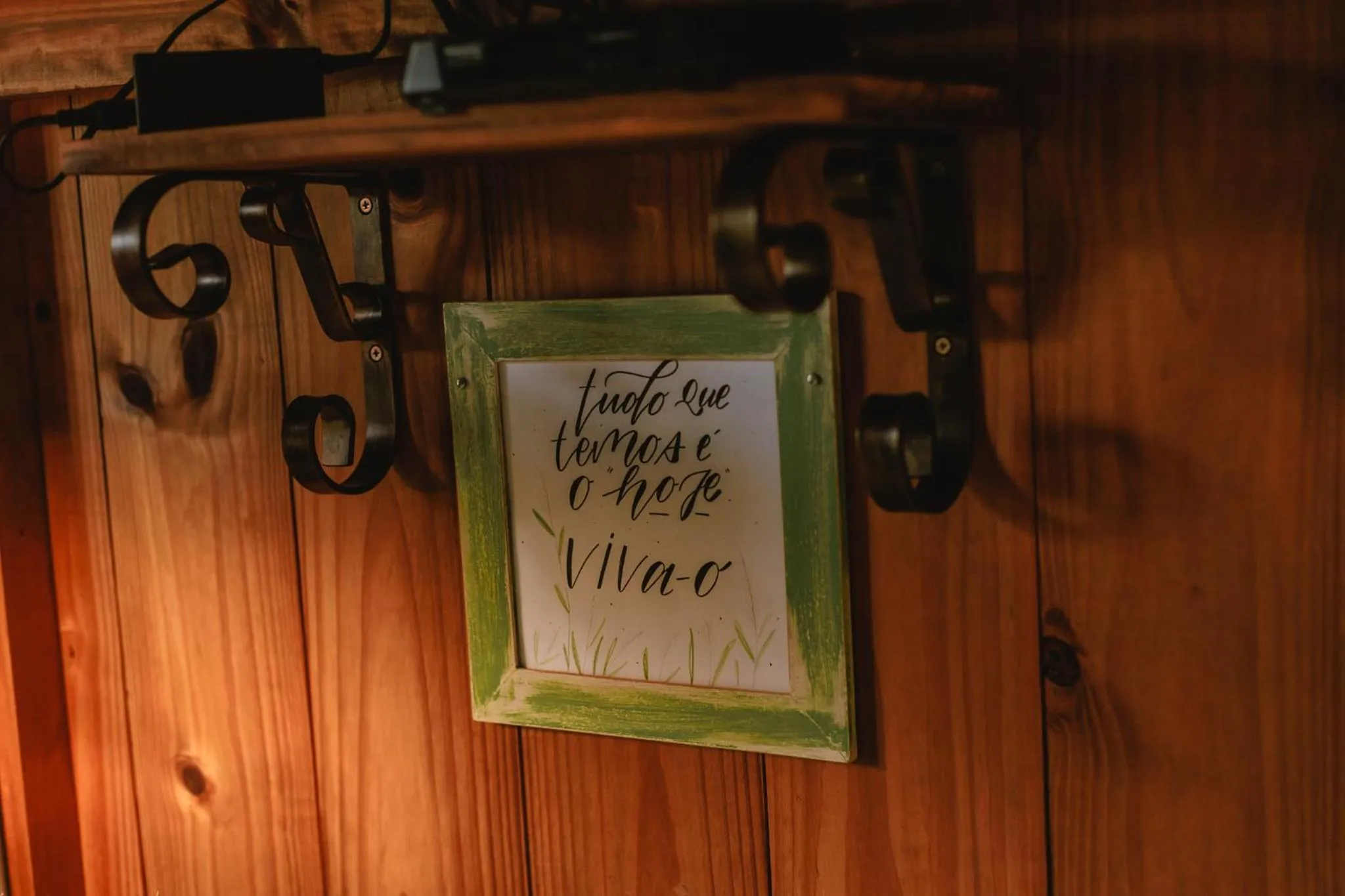 Decorative detail in Afeto Pousada