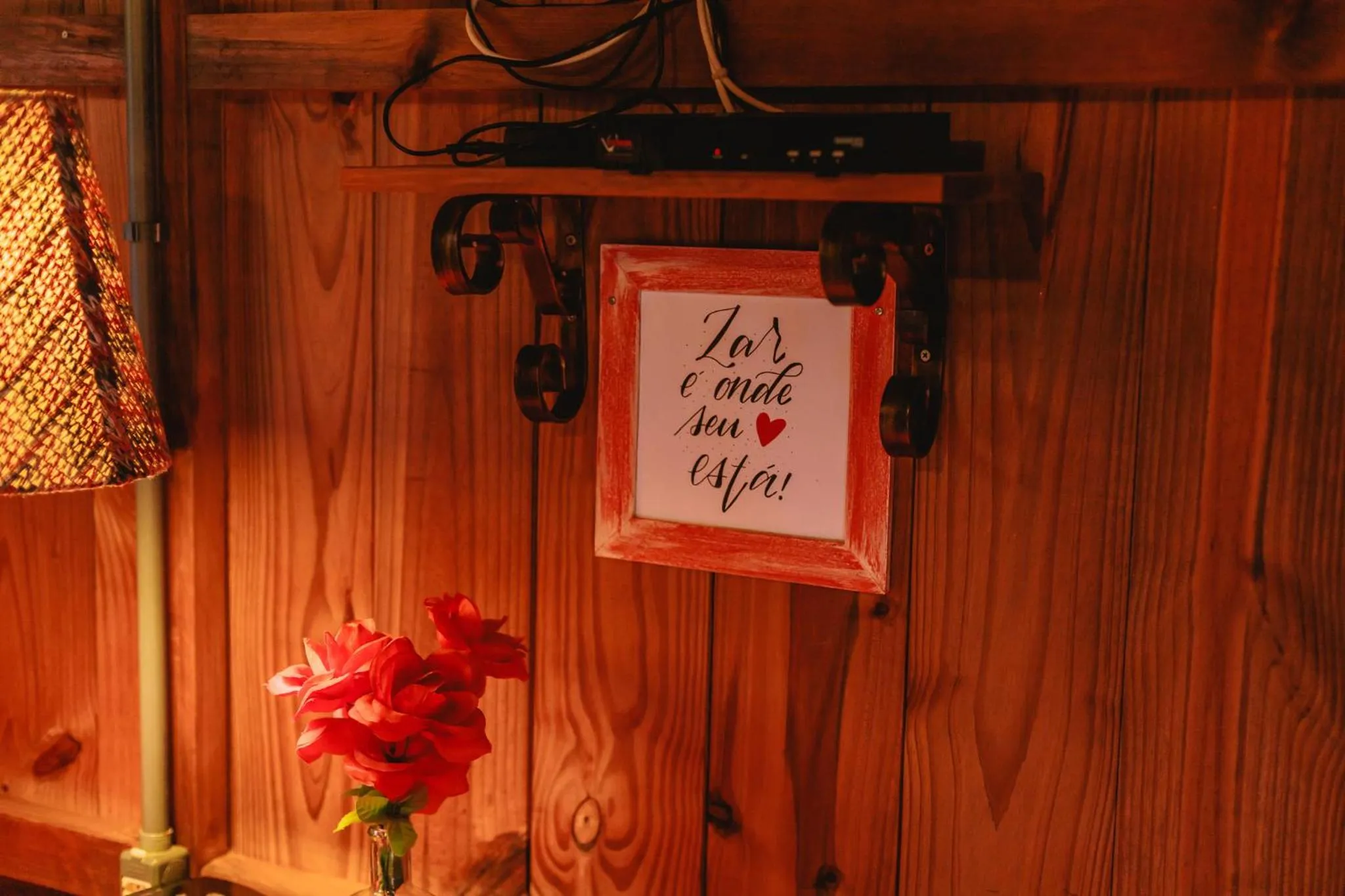 Decorative detail in Afeto Pousada