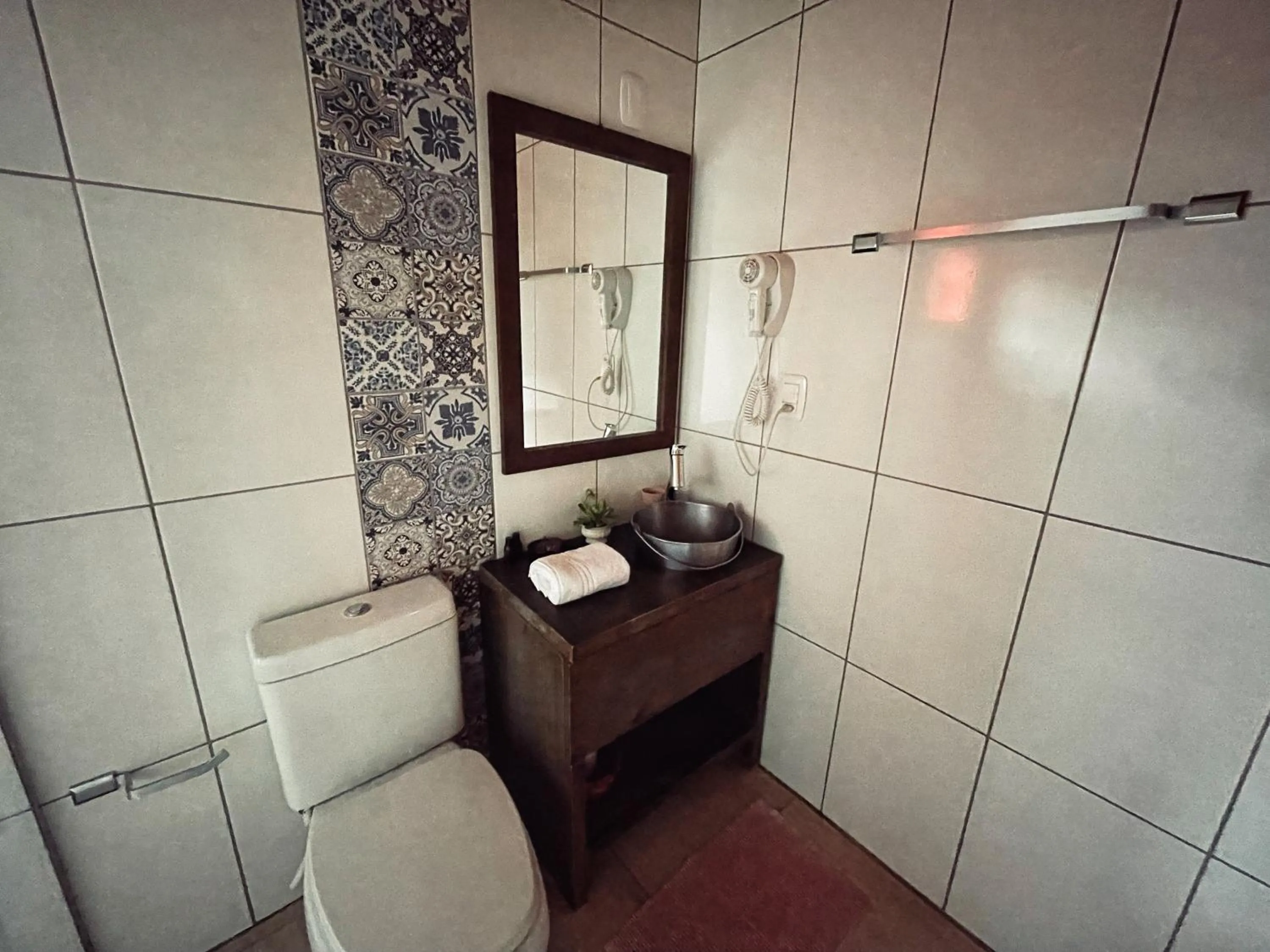 Bathroom in Afeto Pousada