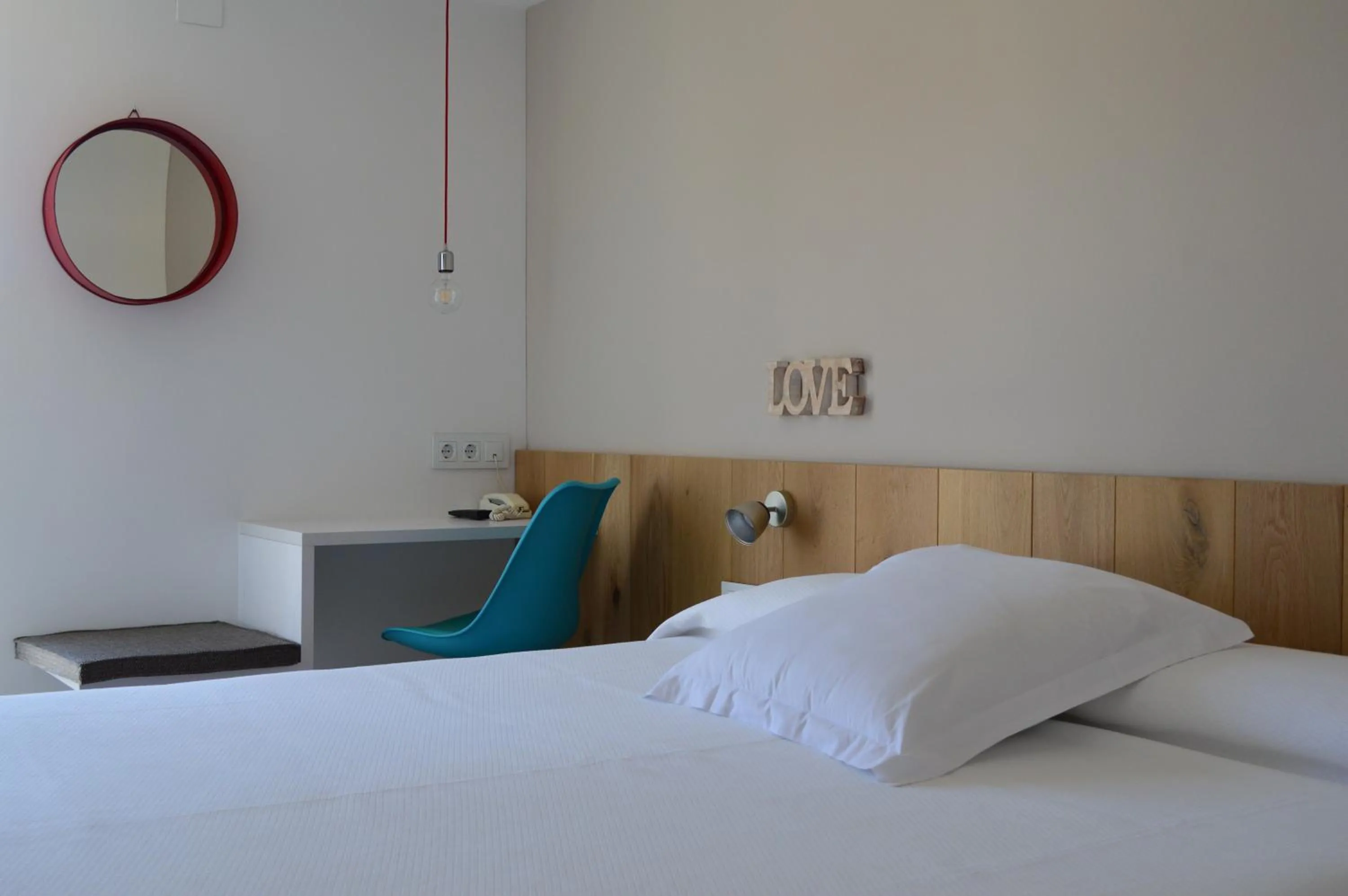 Bed in Hotel Nou Estrelles