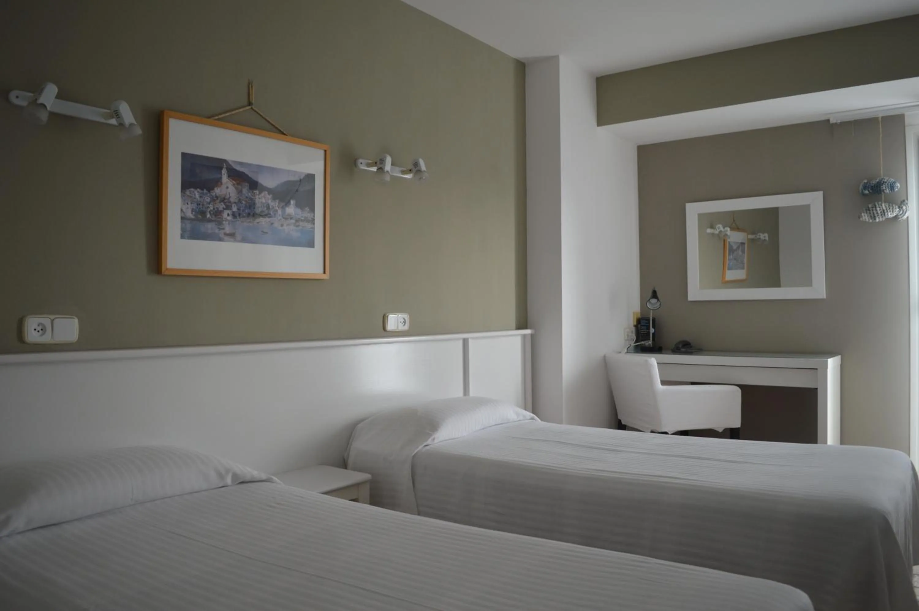 Bed in Hotel Nou Estrelles