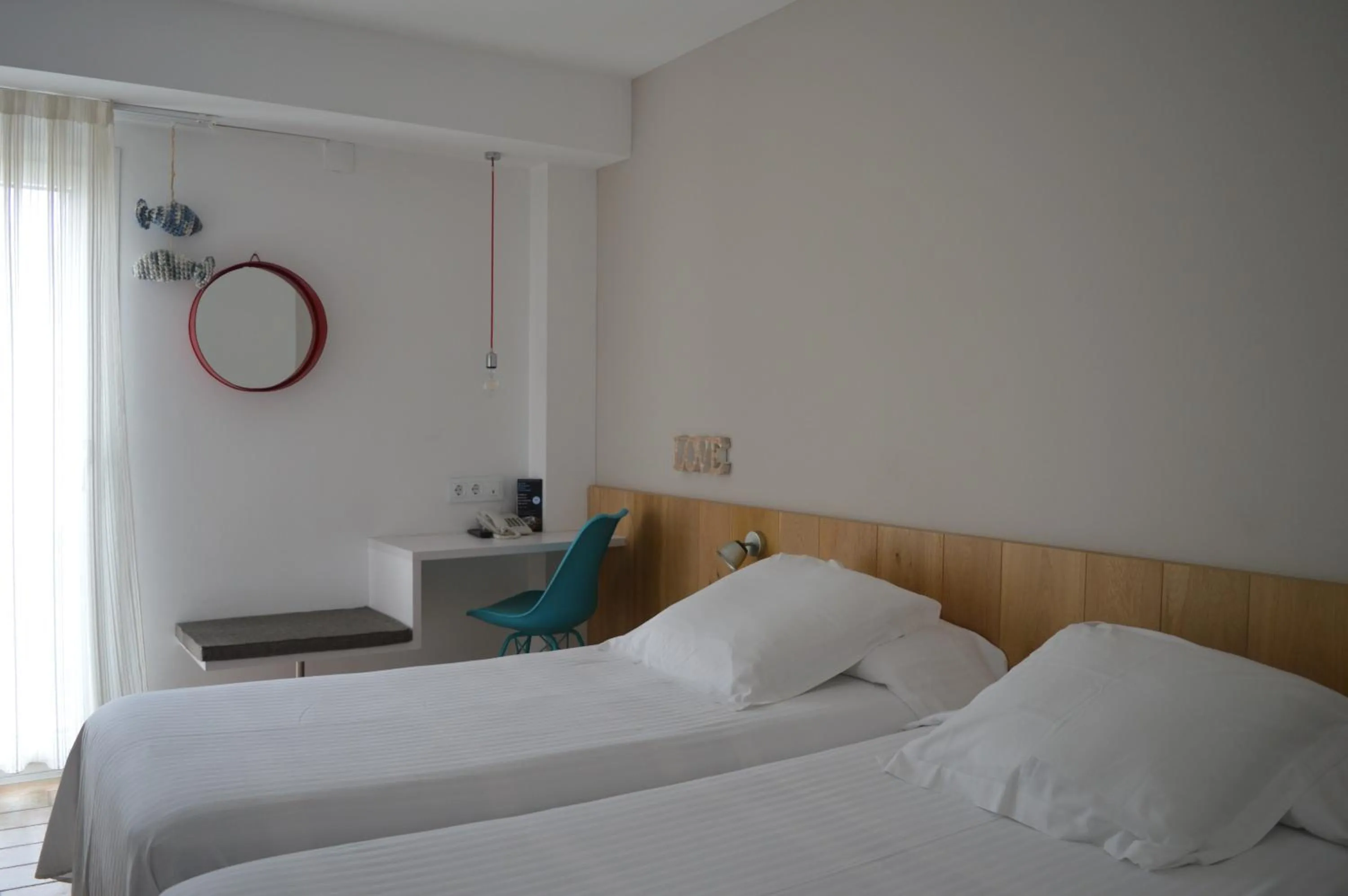 Bed in Hotel Nou Estrelles