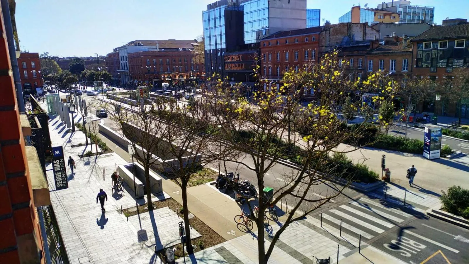 City view in Résidence Ramblas