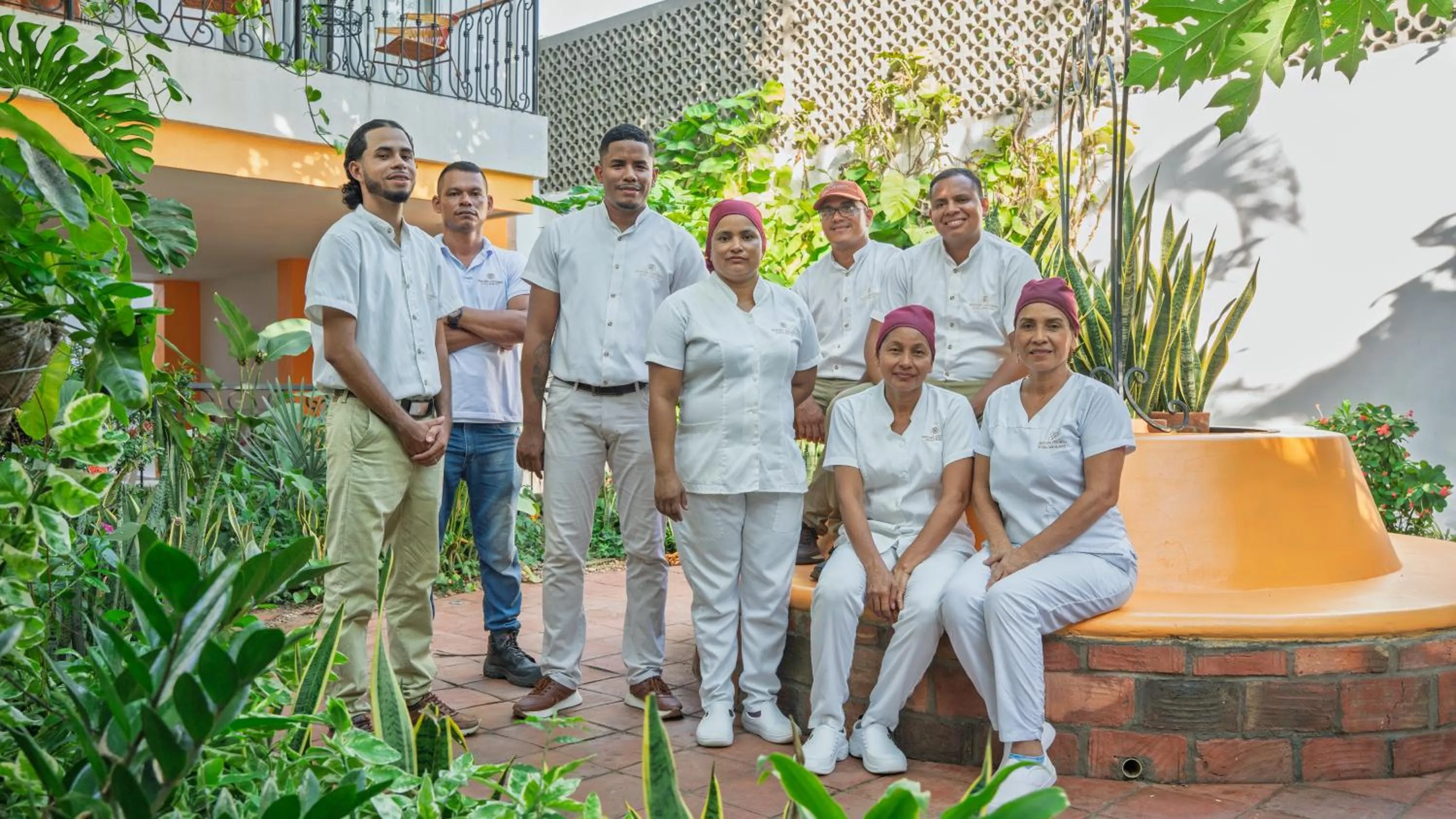 Staff in Hotel La Gloria
