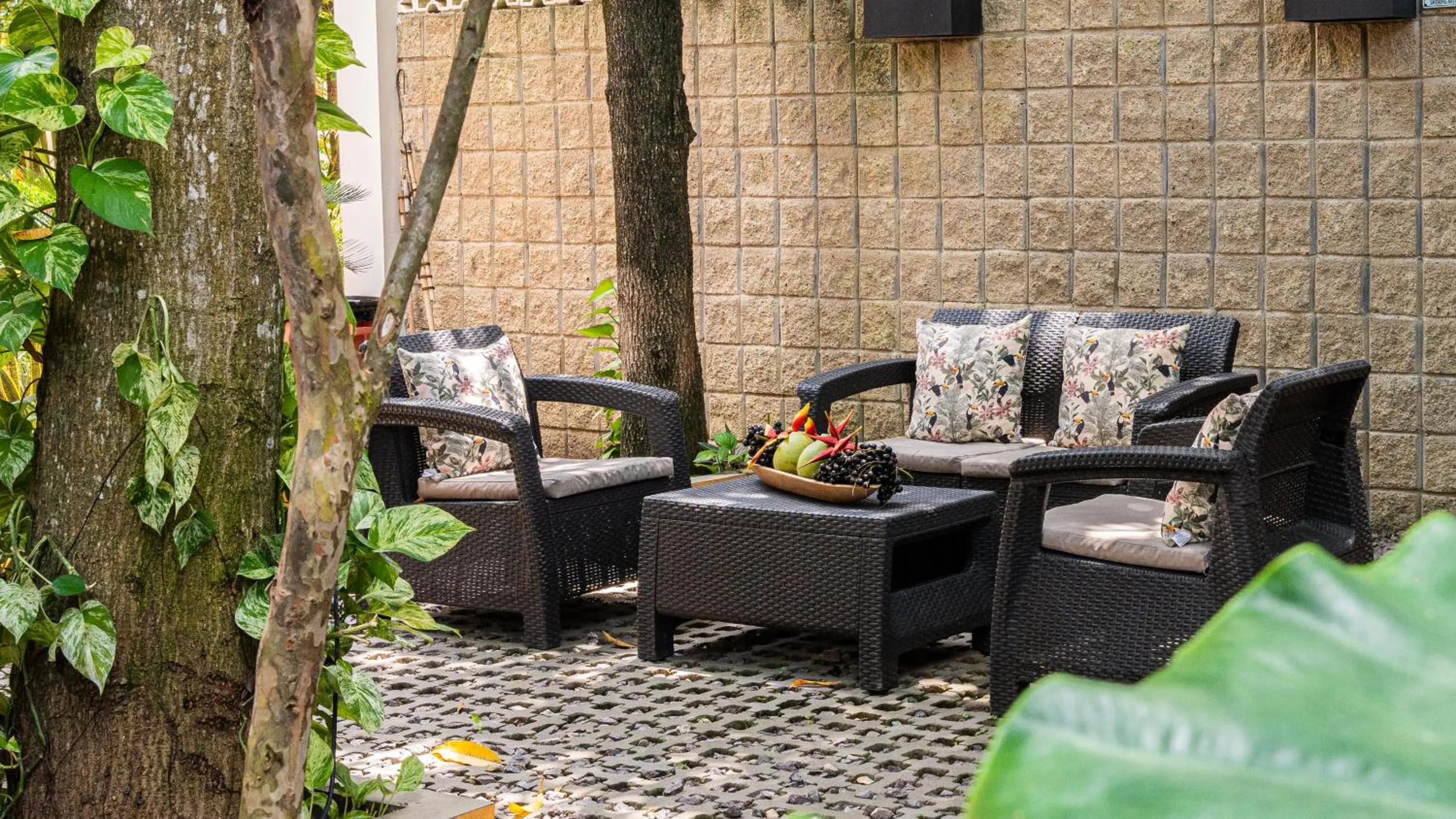 Patio in Hotel La Gloria