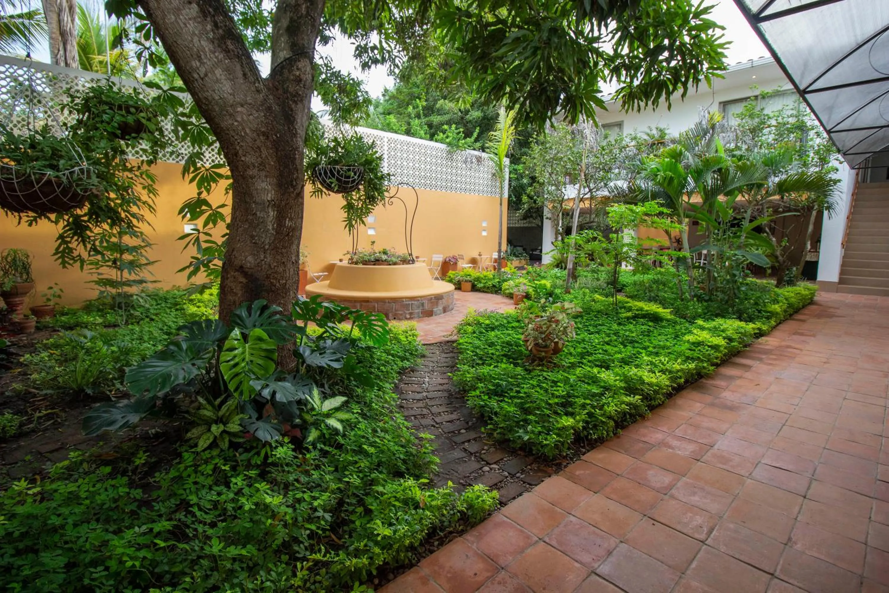 Patio in Hotel La Gloria
