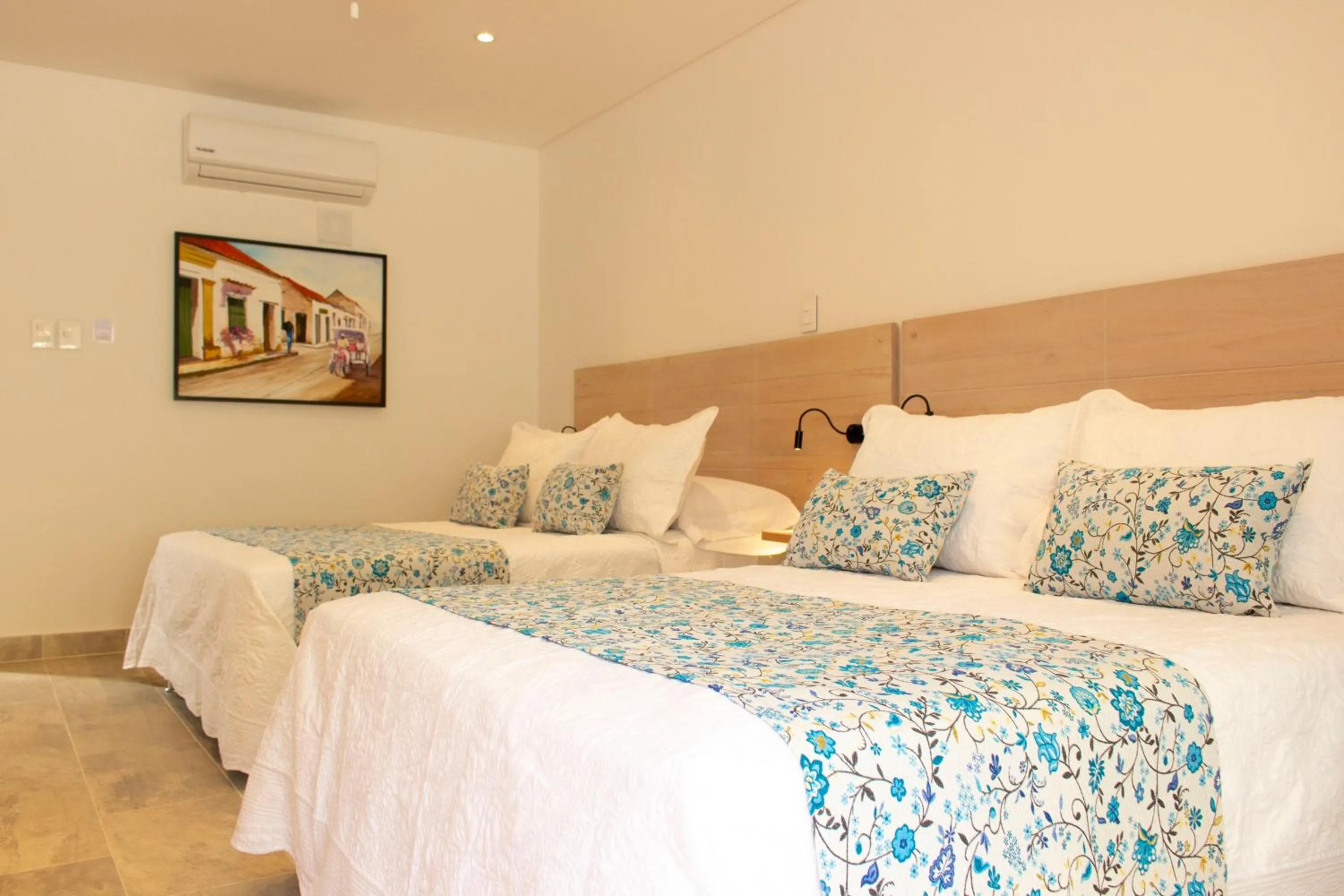Bed in Hotel La Gloria