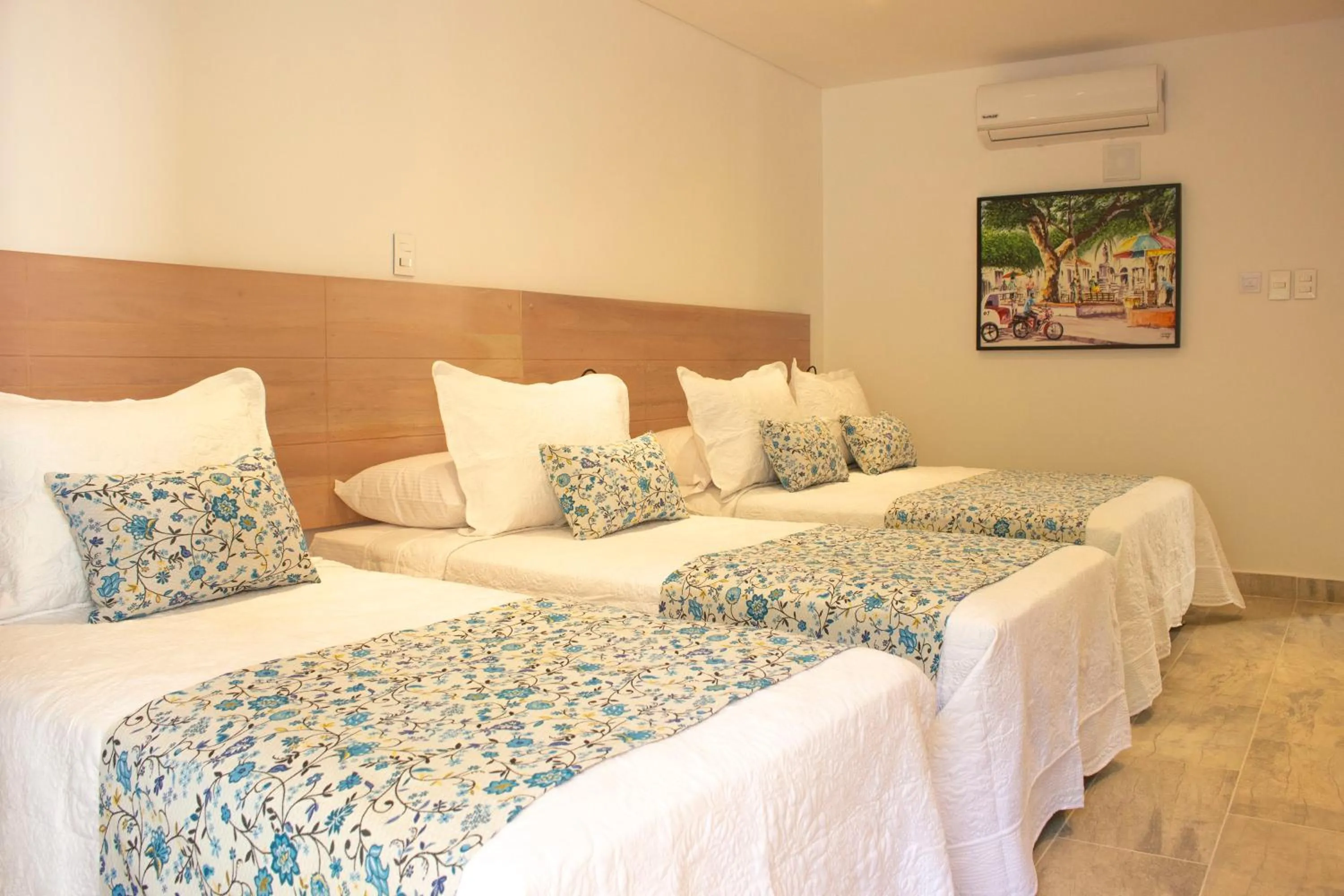 Bed in Hotel La Gloria