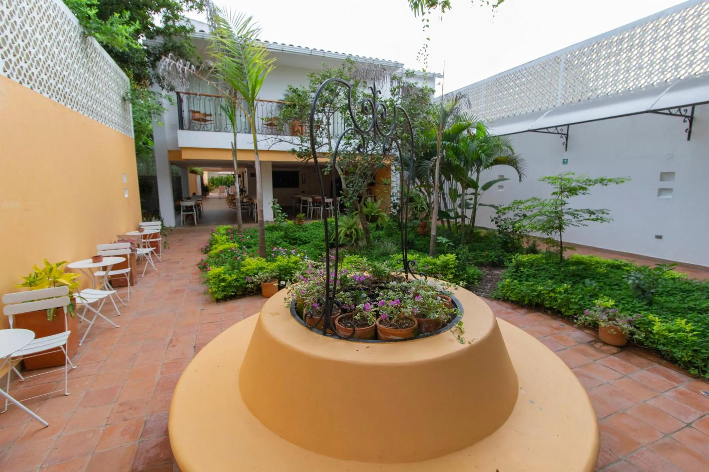 Patio in Hotel La Gloria