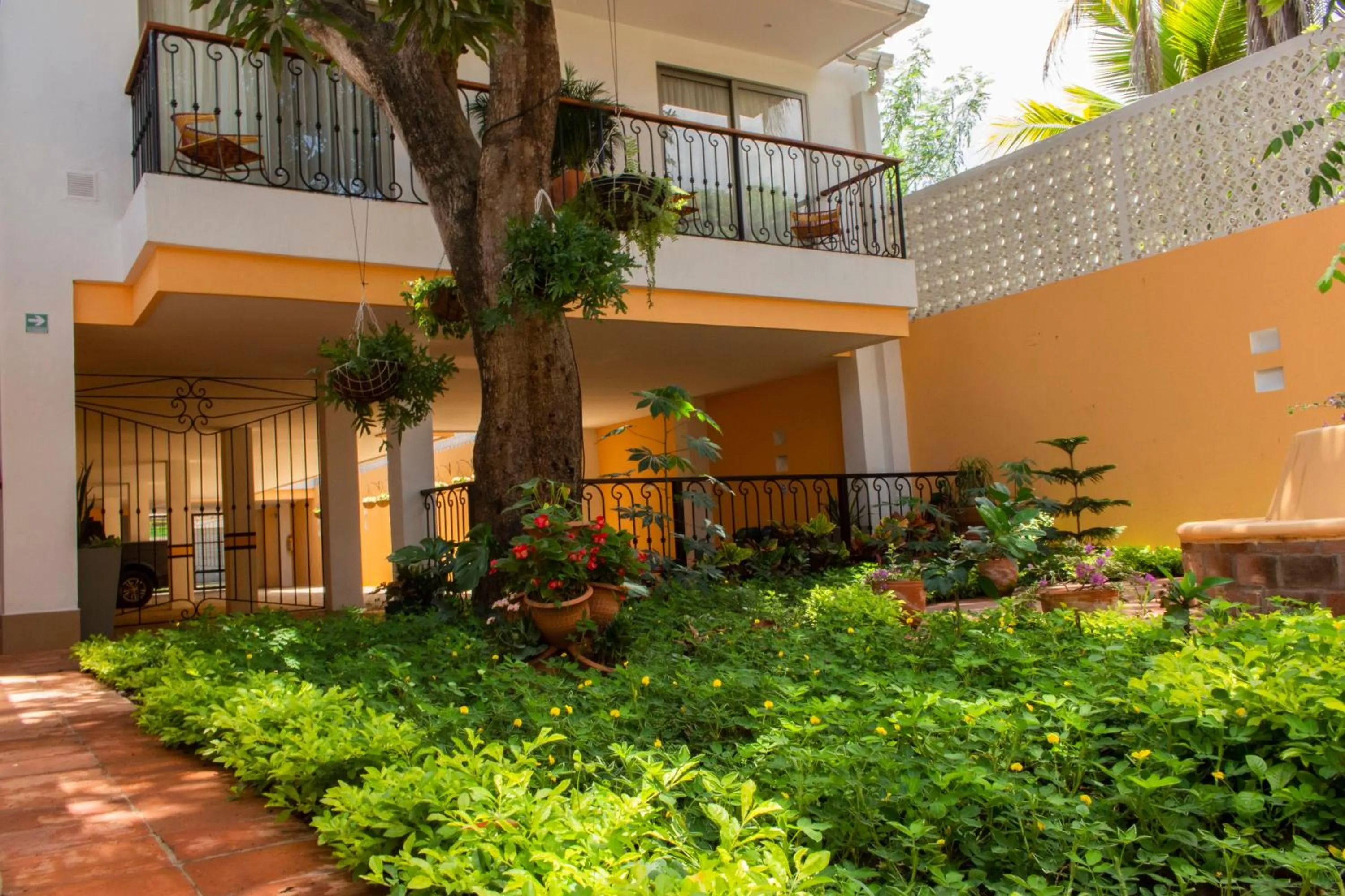Garden in Hotel La Gloria