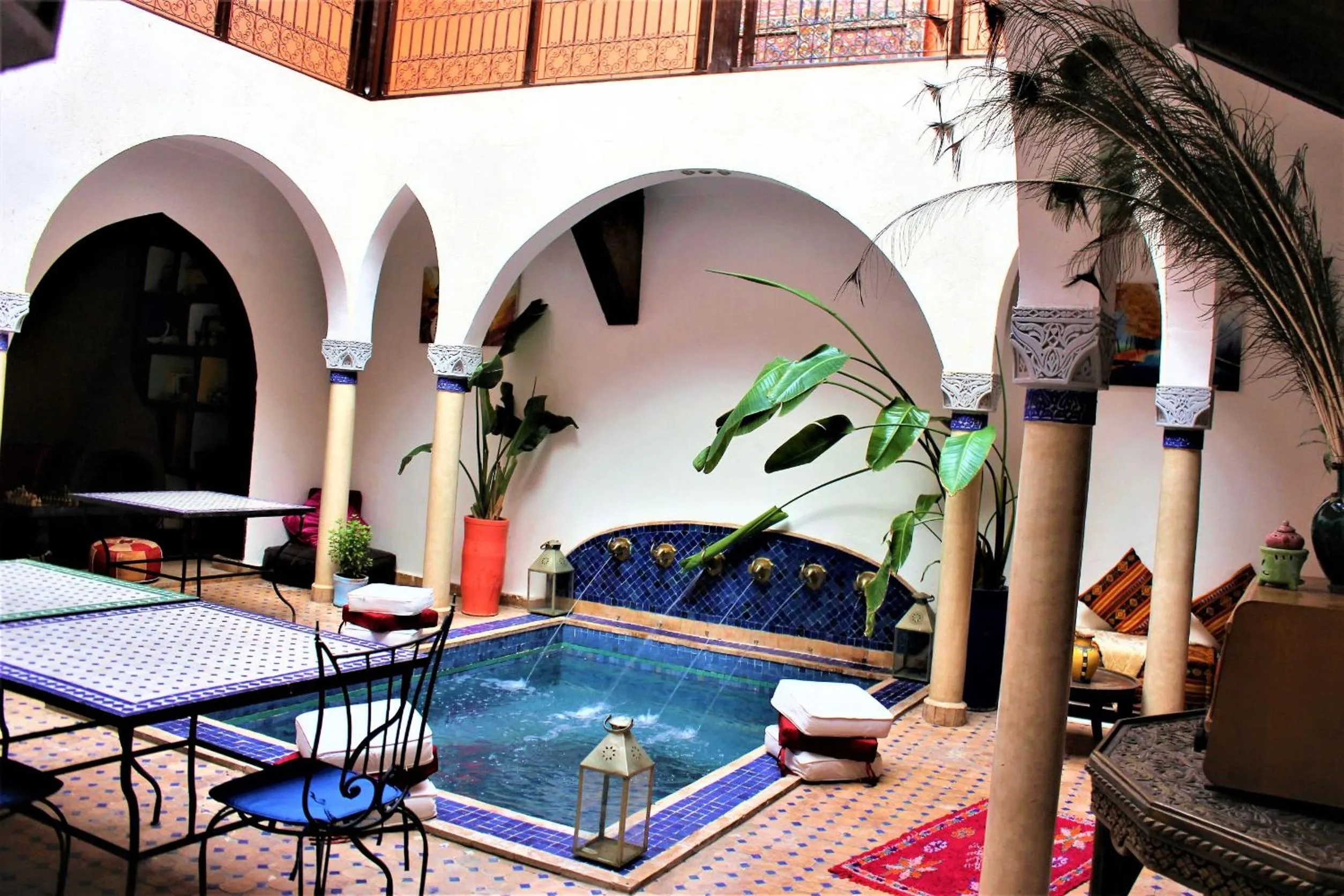 Patio in Riad Rêve d Antan