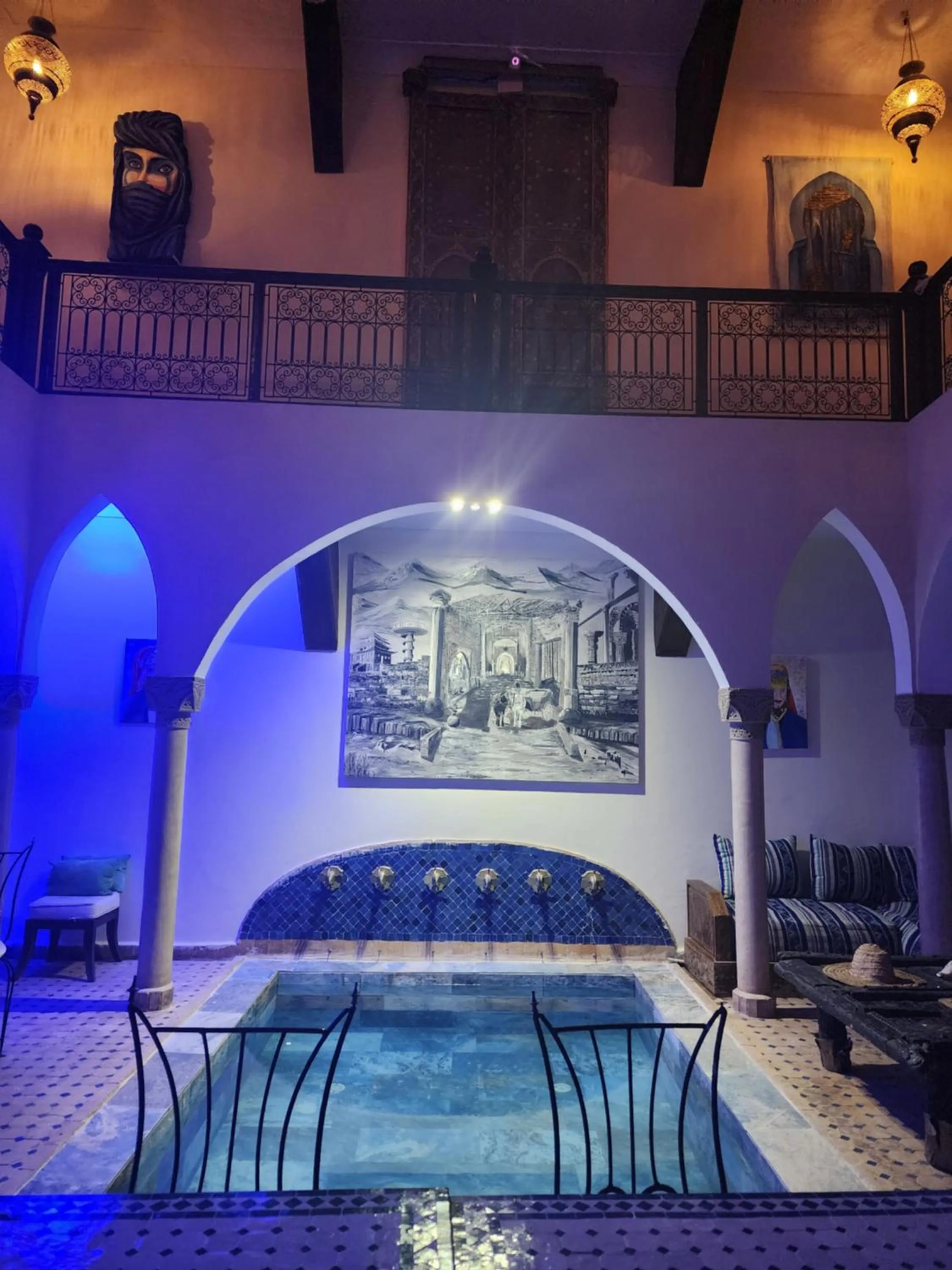 Living room in Riad Rêve d Antan
