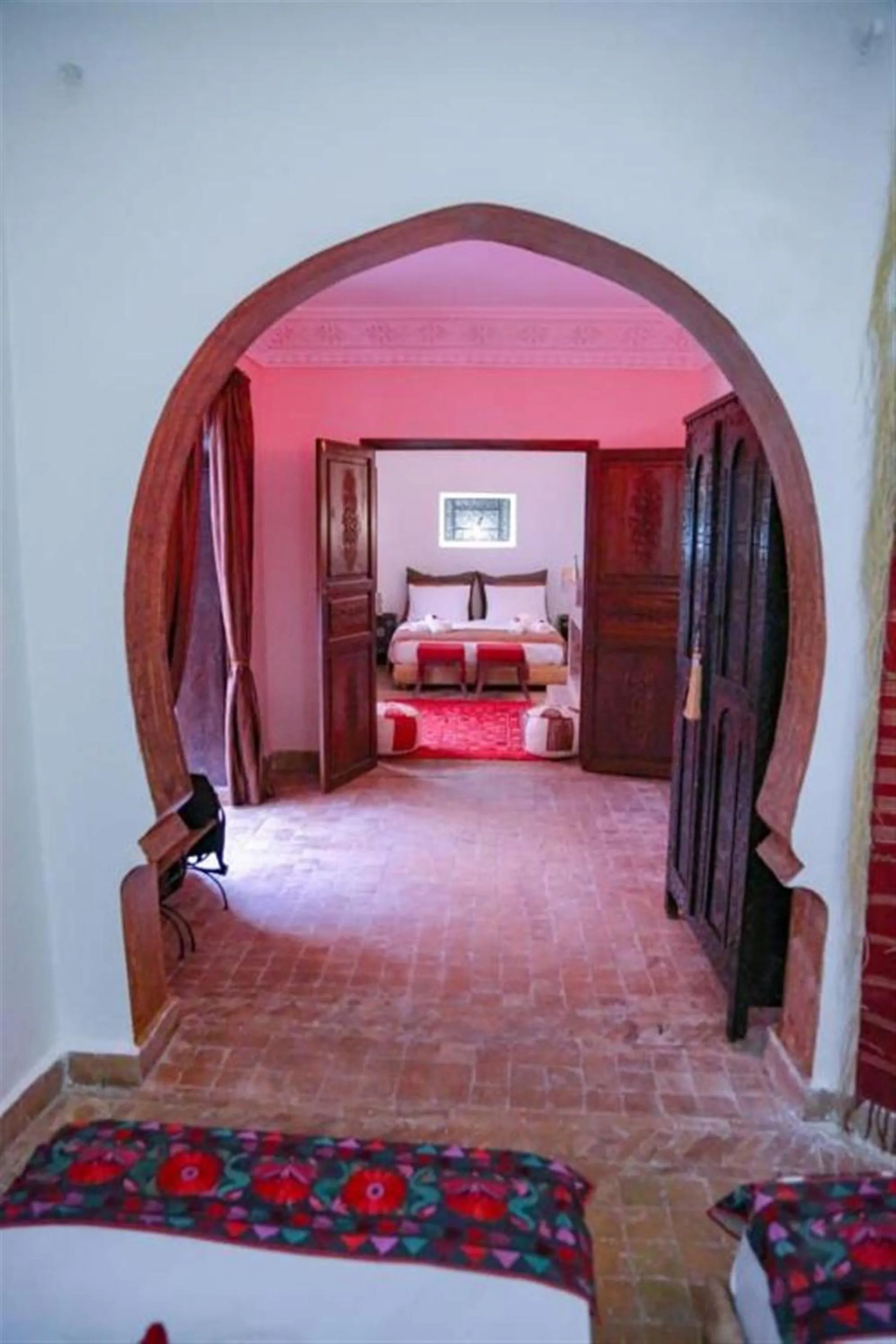 Living room, Bed in Riad Rêve d Antan