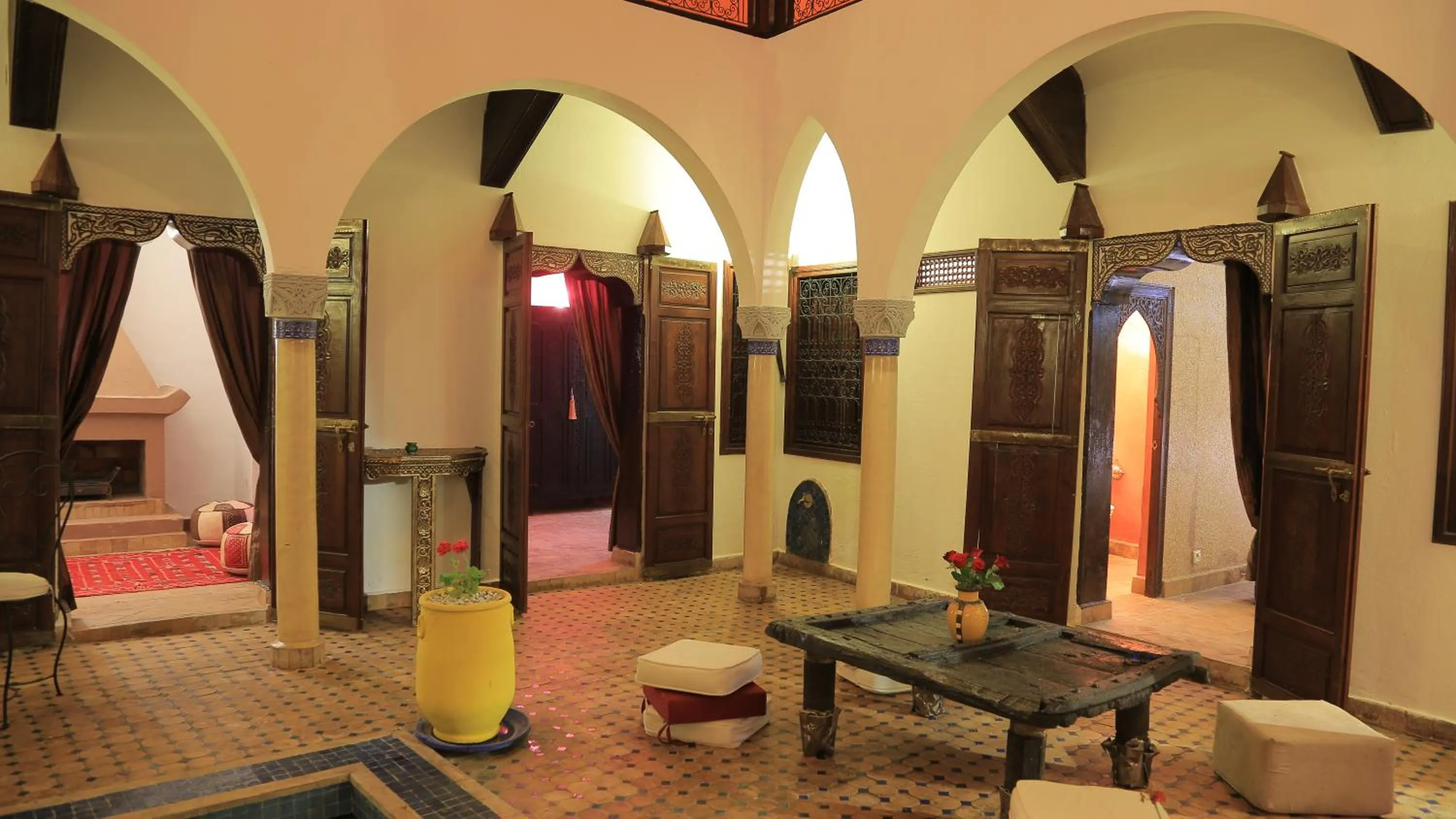 Patio in Riad Rêve d Antan