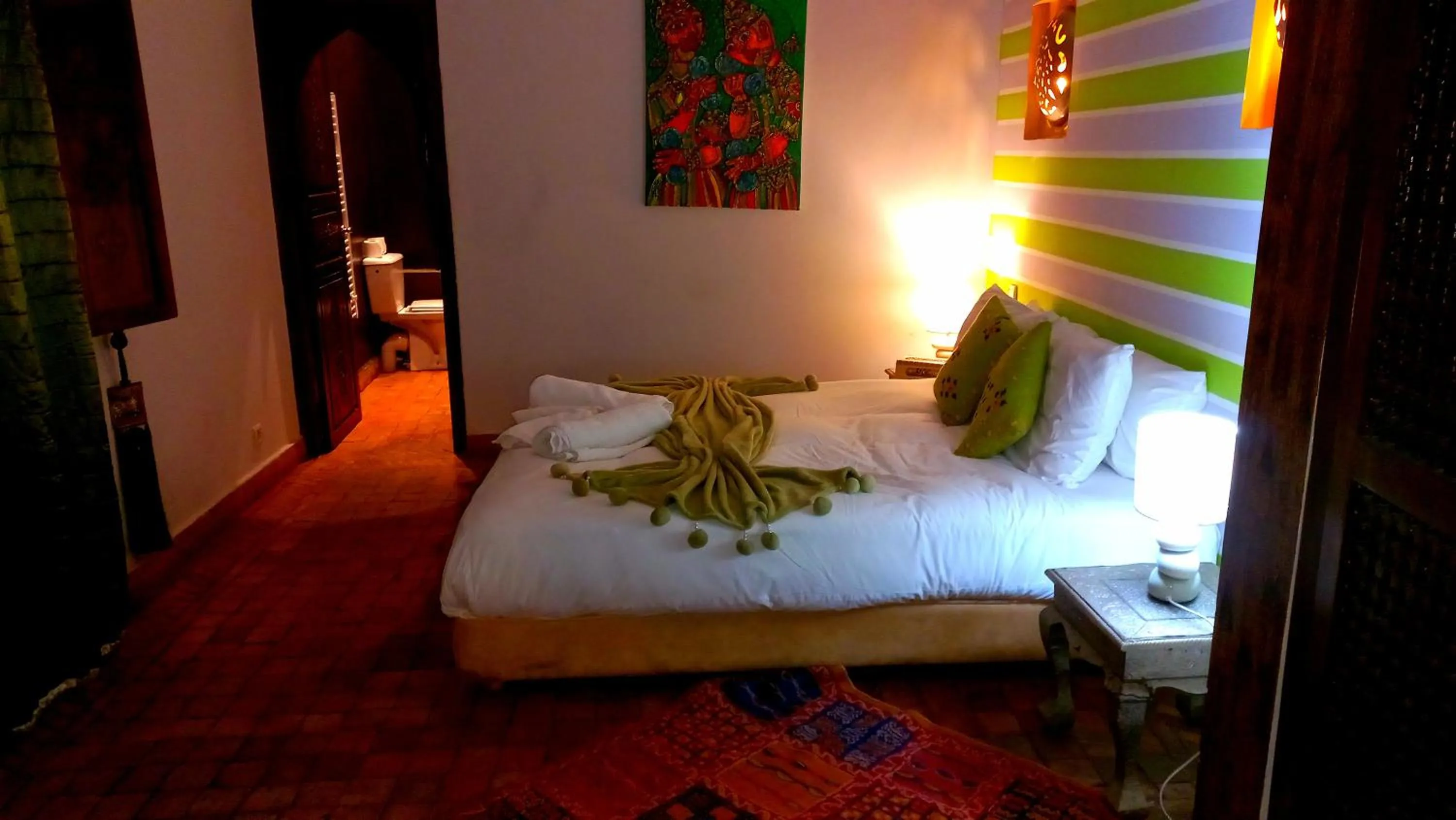 Bedroom, Bed in Riad Rêve d Antan