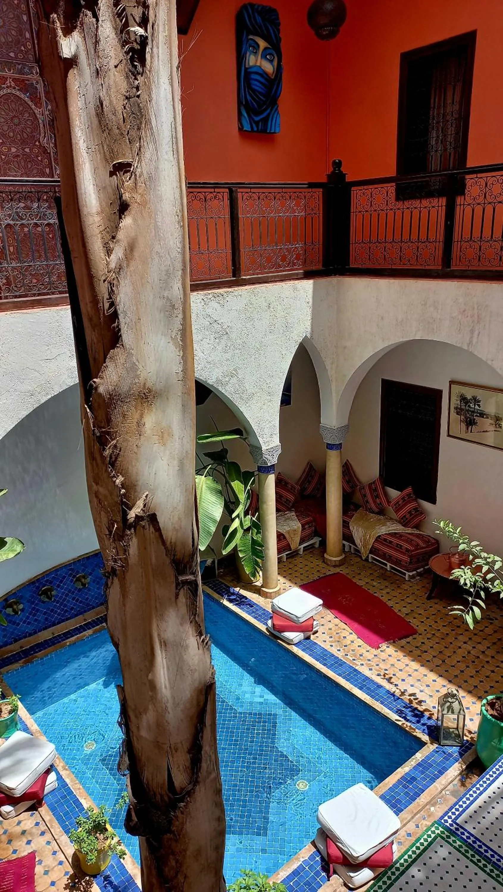 Pool view in Riad Rêve d Antan
