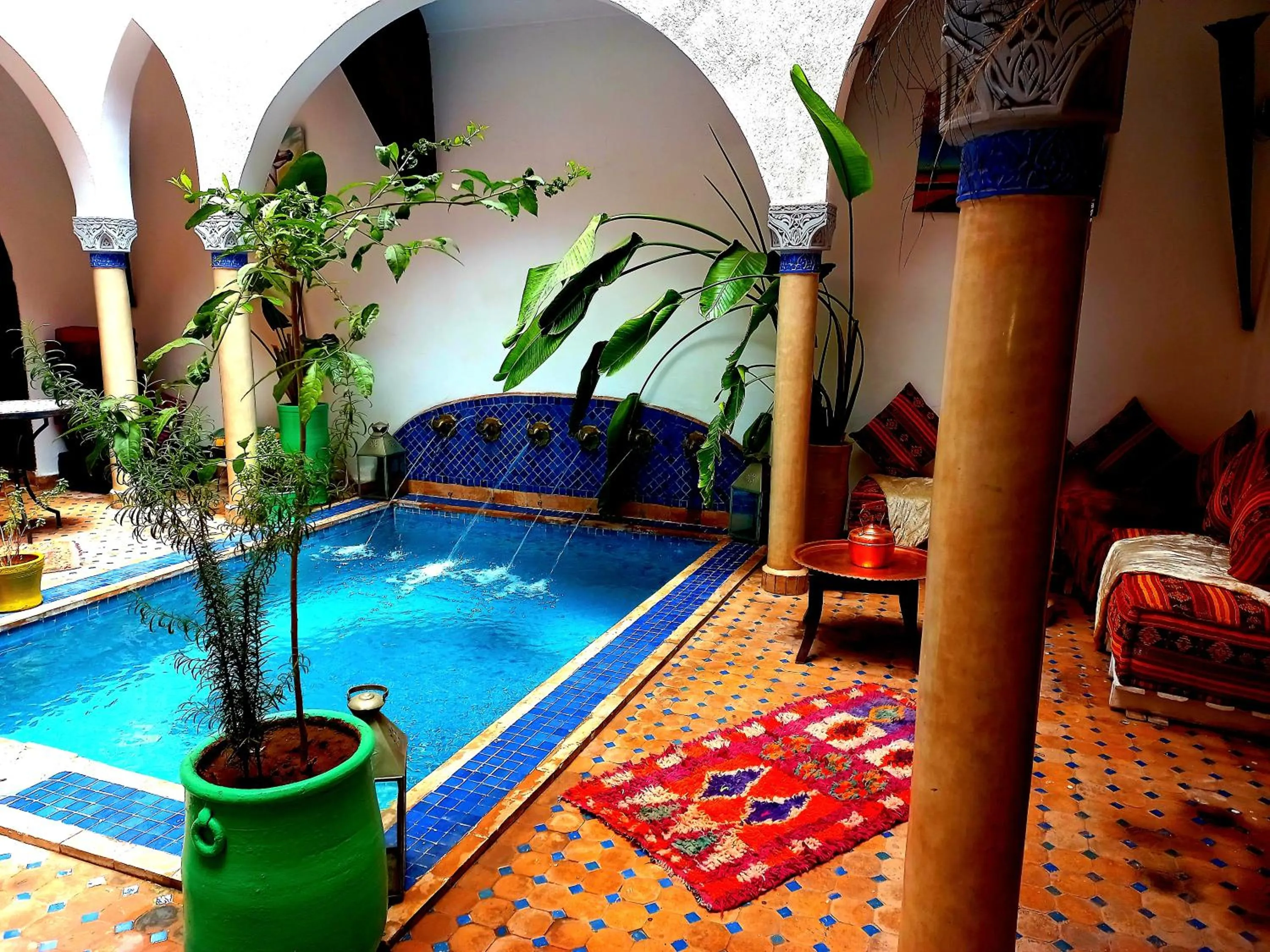 Living room in Riad Rêve d Antan