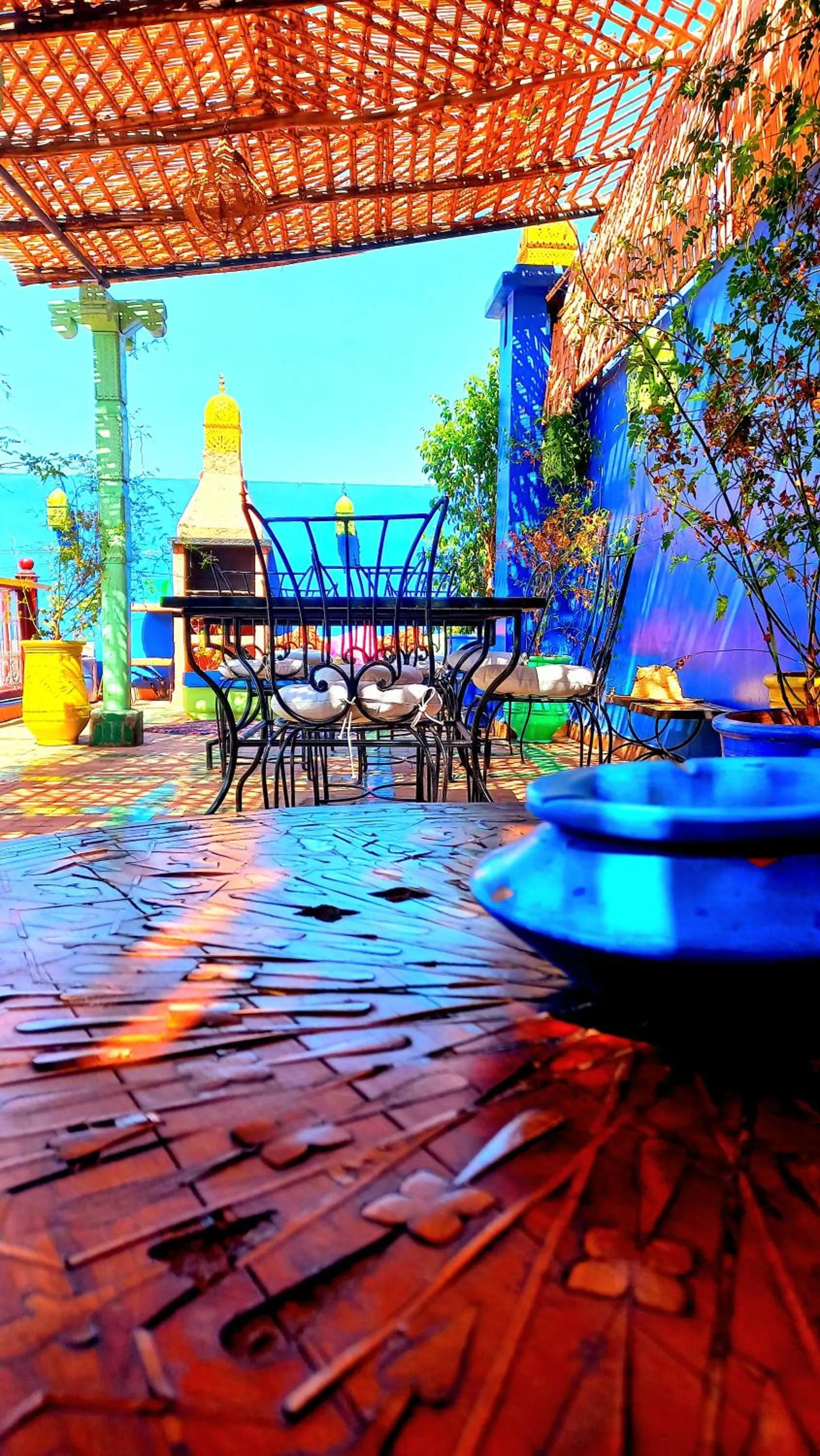 Patio in Riad Rêve d Antan