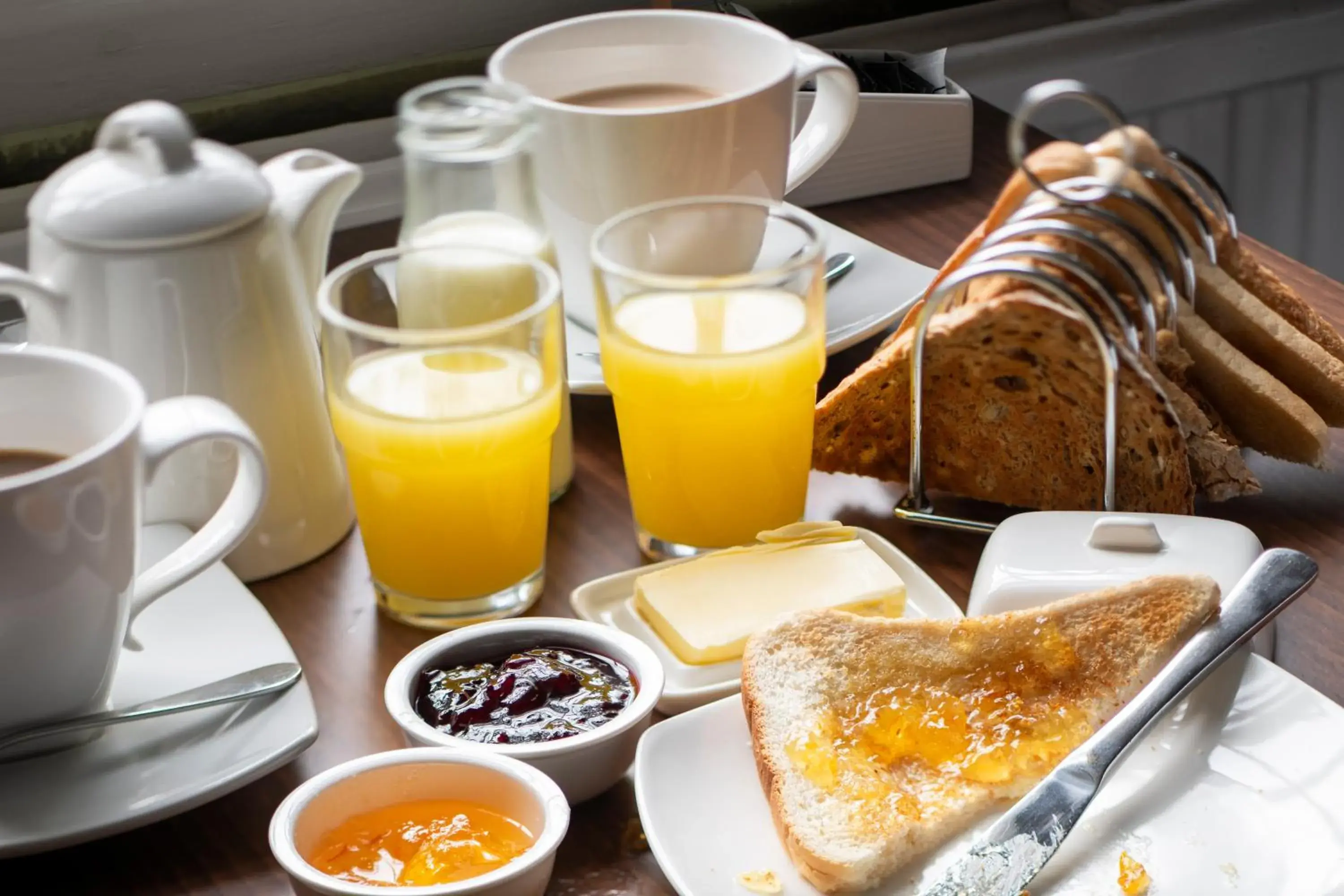 Food and drinks, Breakfast in Springfield House - Birmingham Airport & NEC