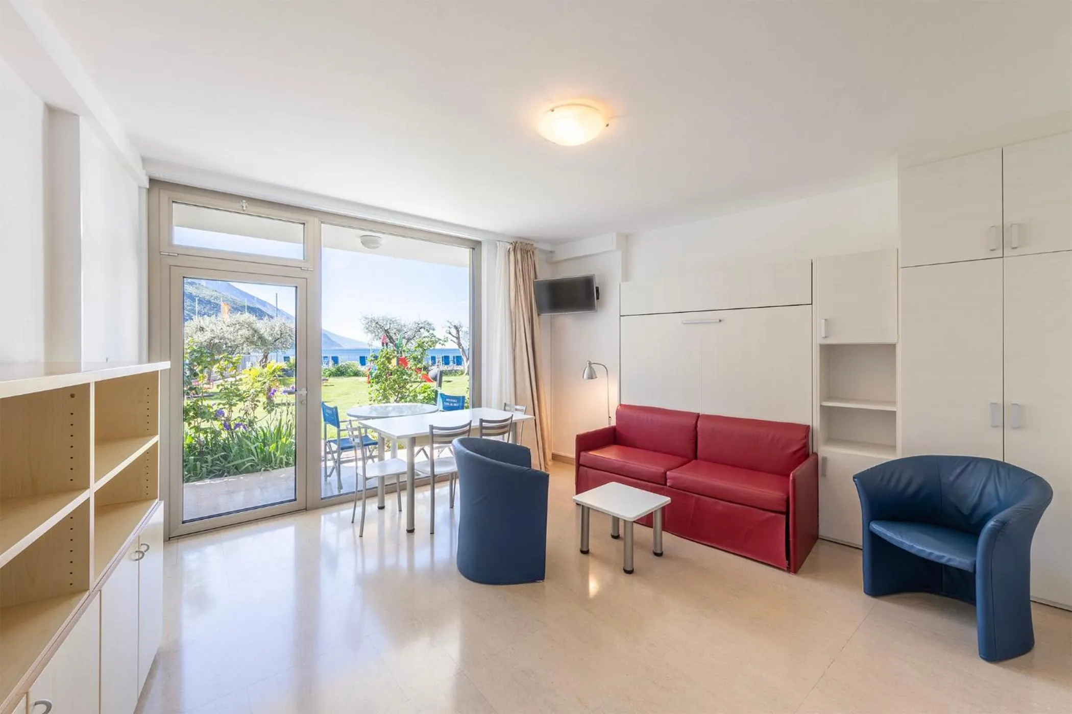 Living room in Residence Casa al Sole Apartments