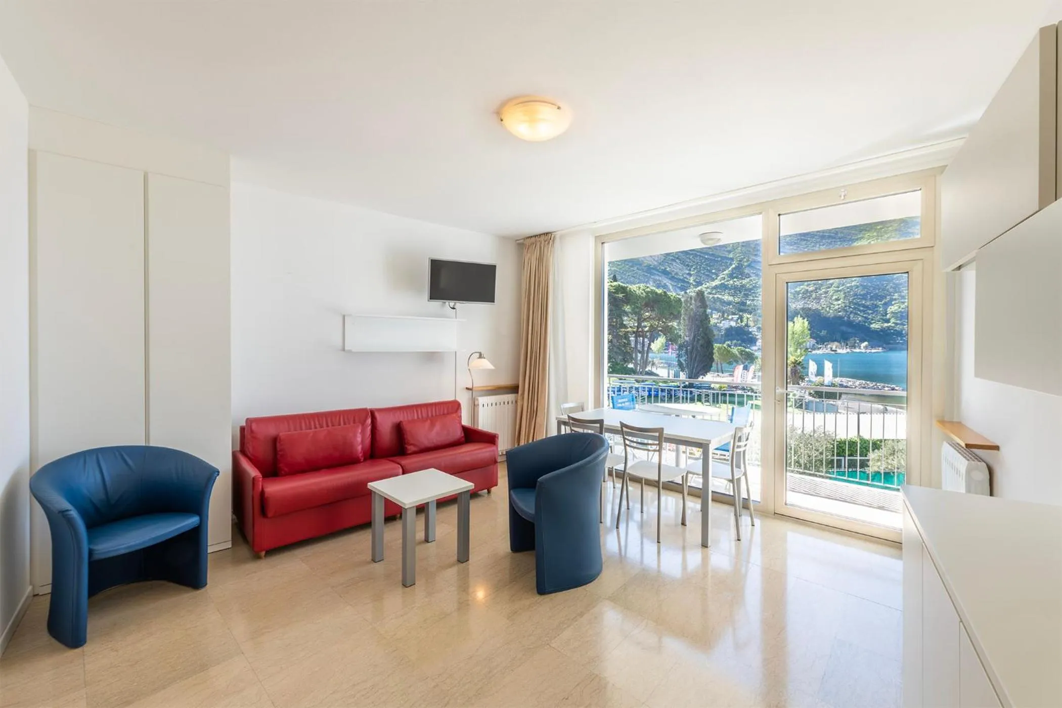 Living room in Residence Casa al Sole Apartments