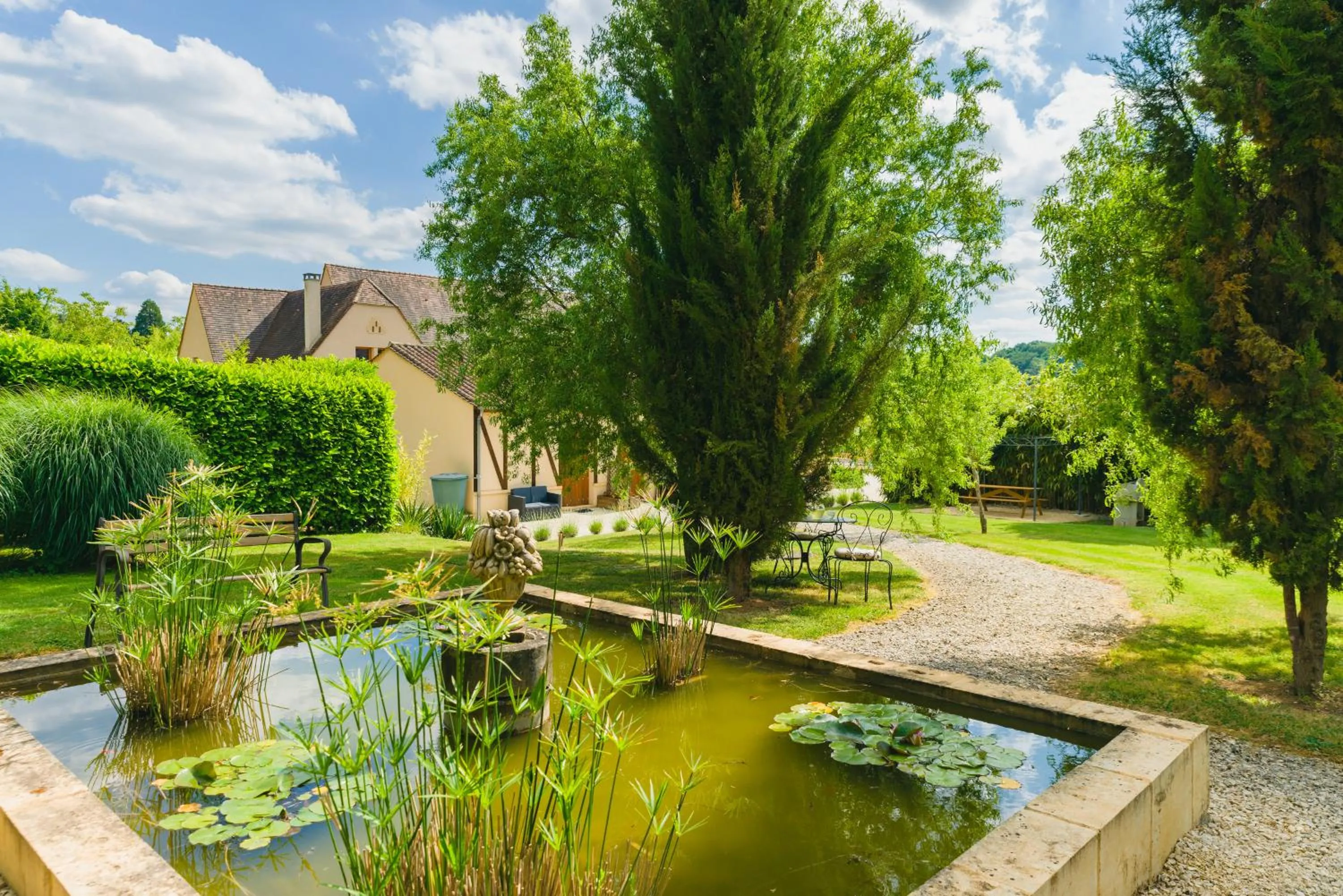 Garden in La Barde Montfort, votre maison d'hôtes à 4 kms de Sarlat Dordogne