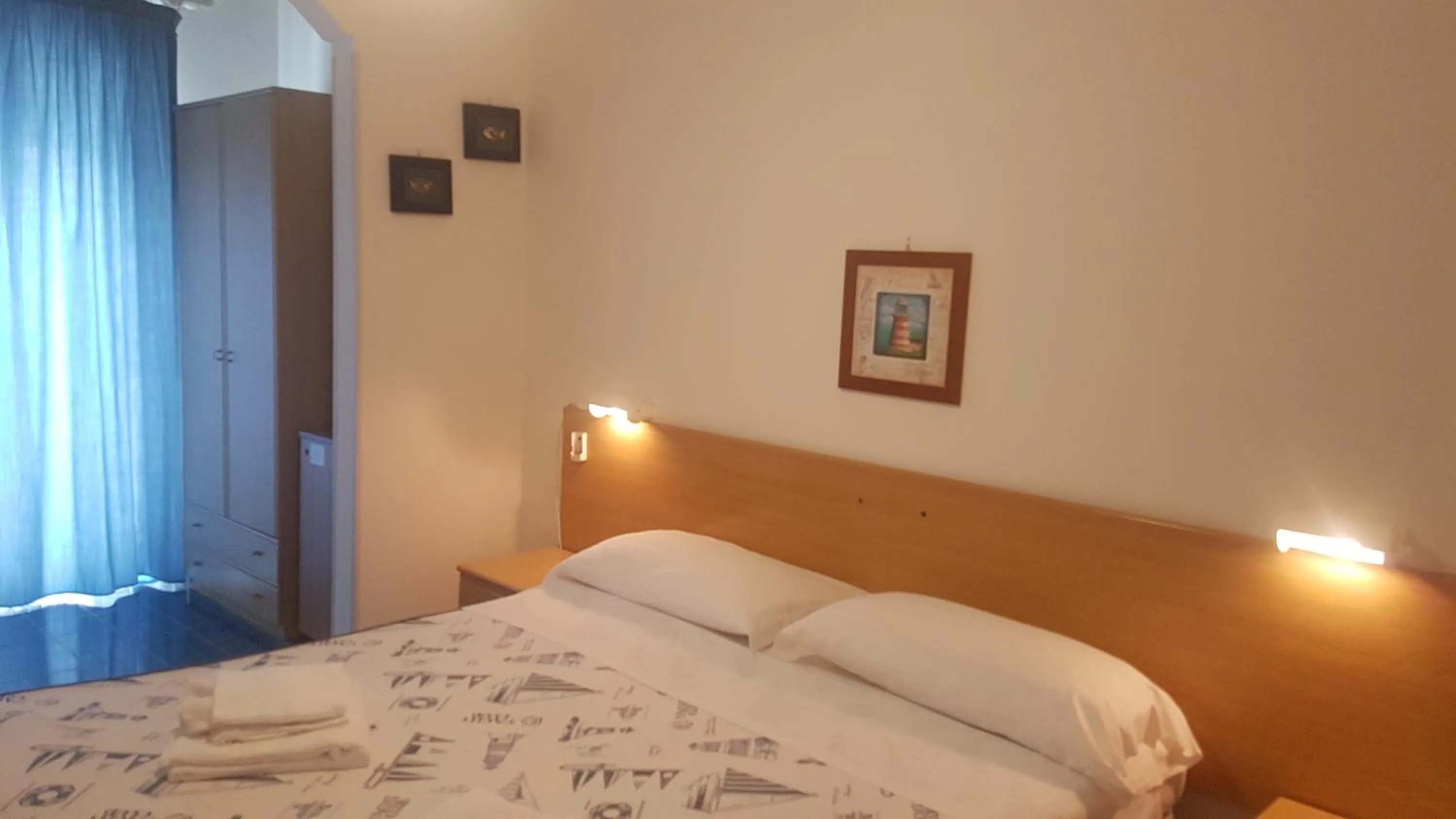 Bed in Hotel La Baia