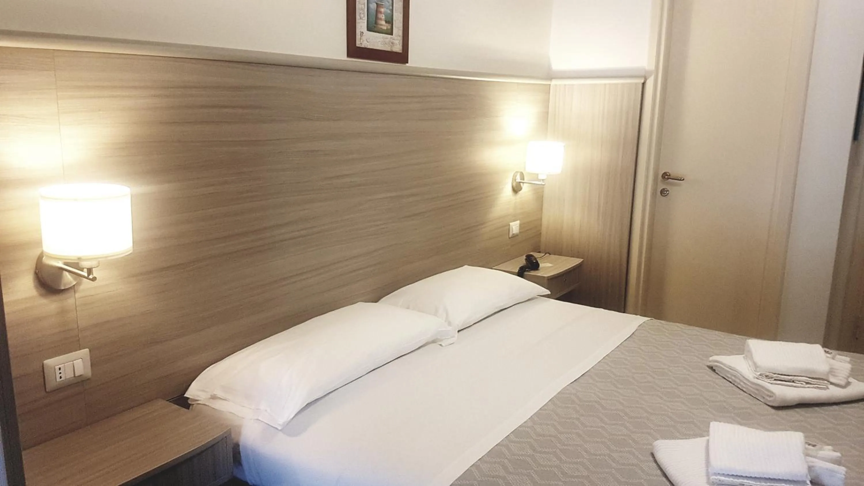 Bed in Hotel La Baia