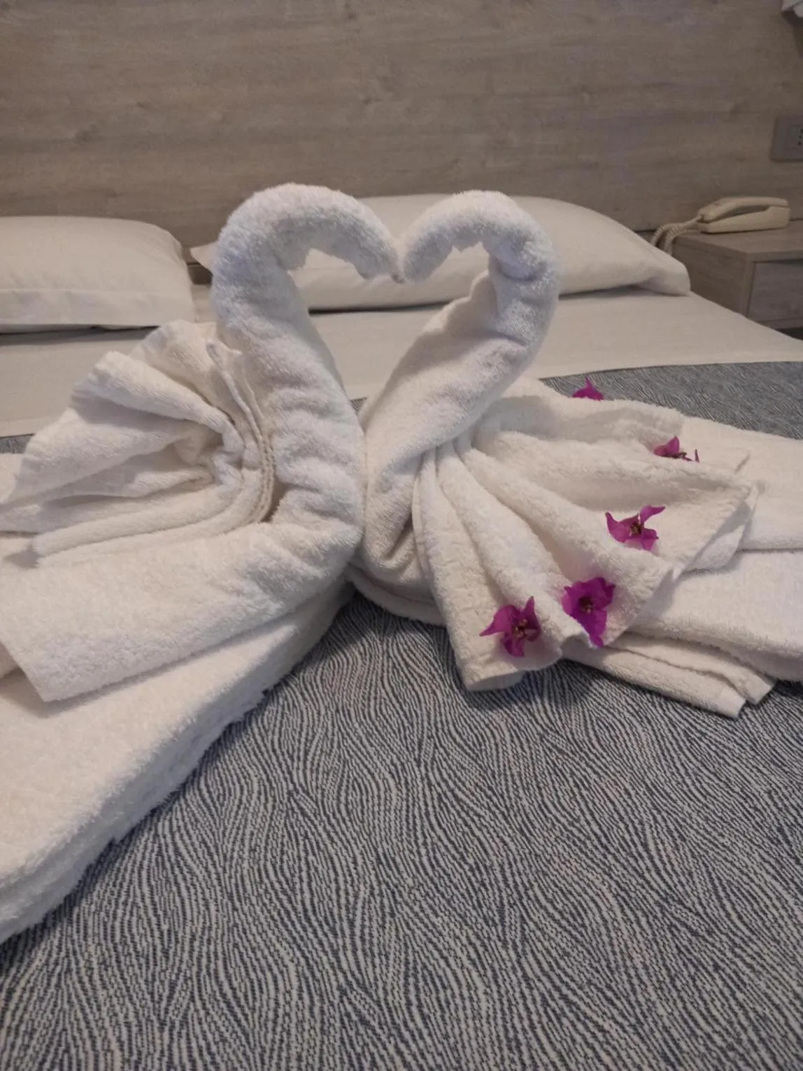 Bed in Hotel La Baia