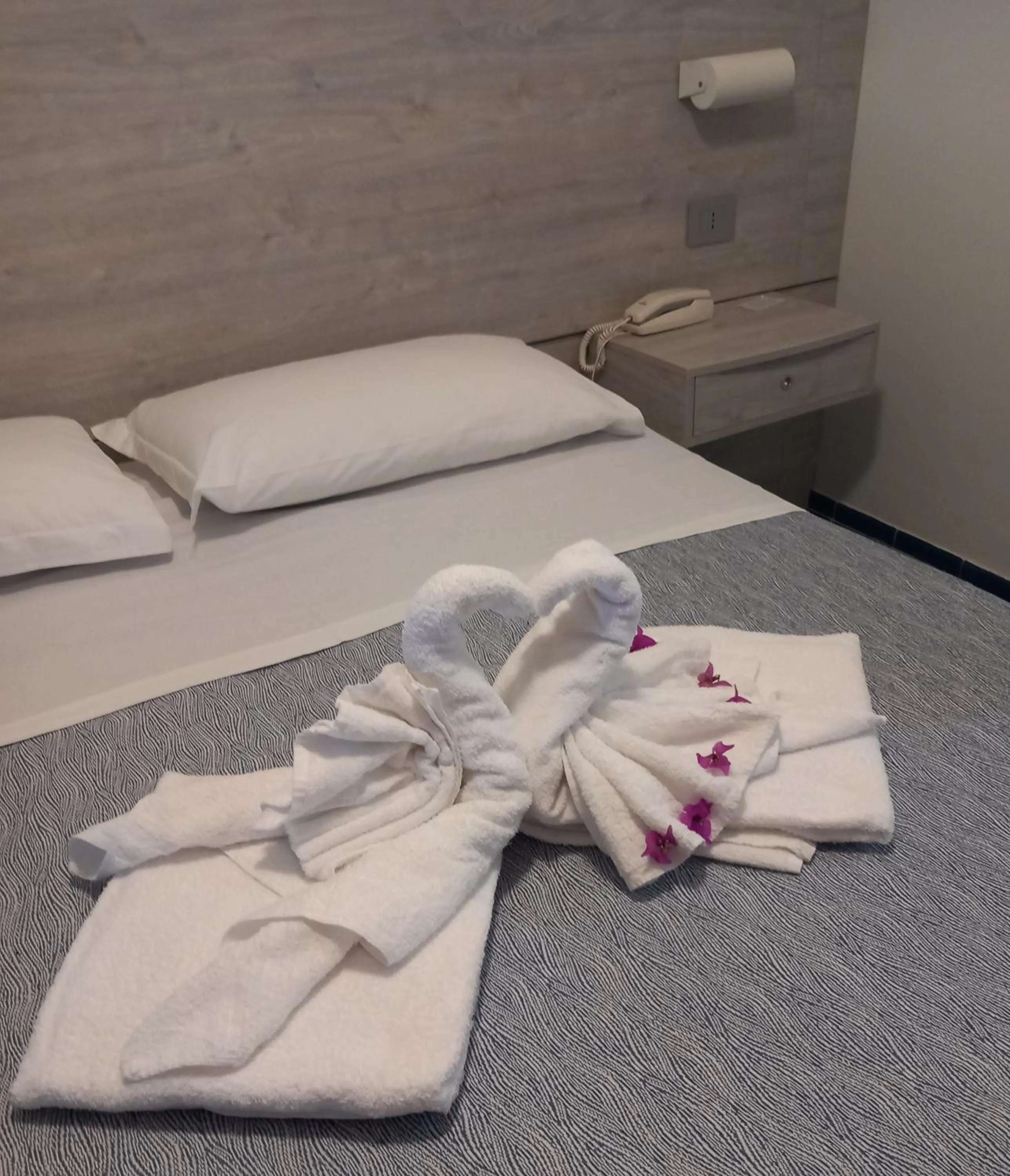 Bed in Hotel La Baia