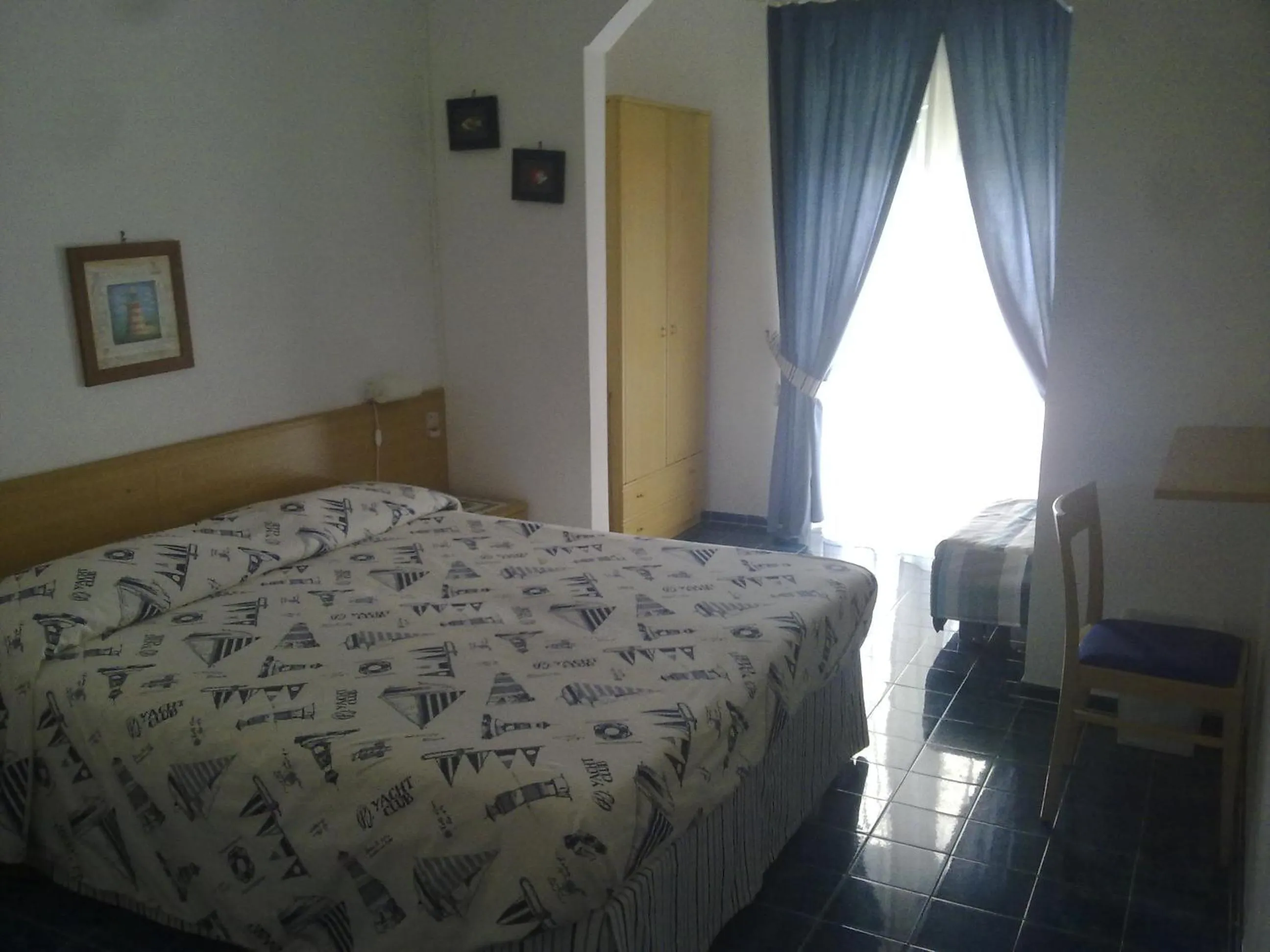 Bedroom, Bed in Hotel La Baia