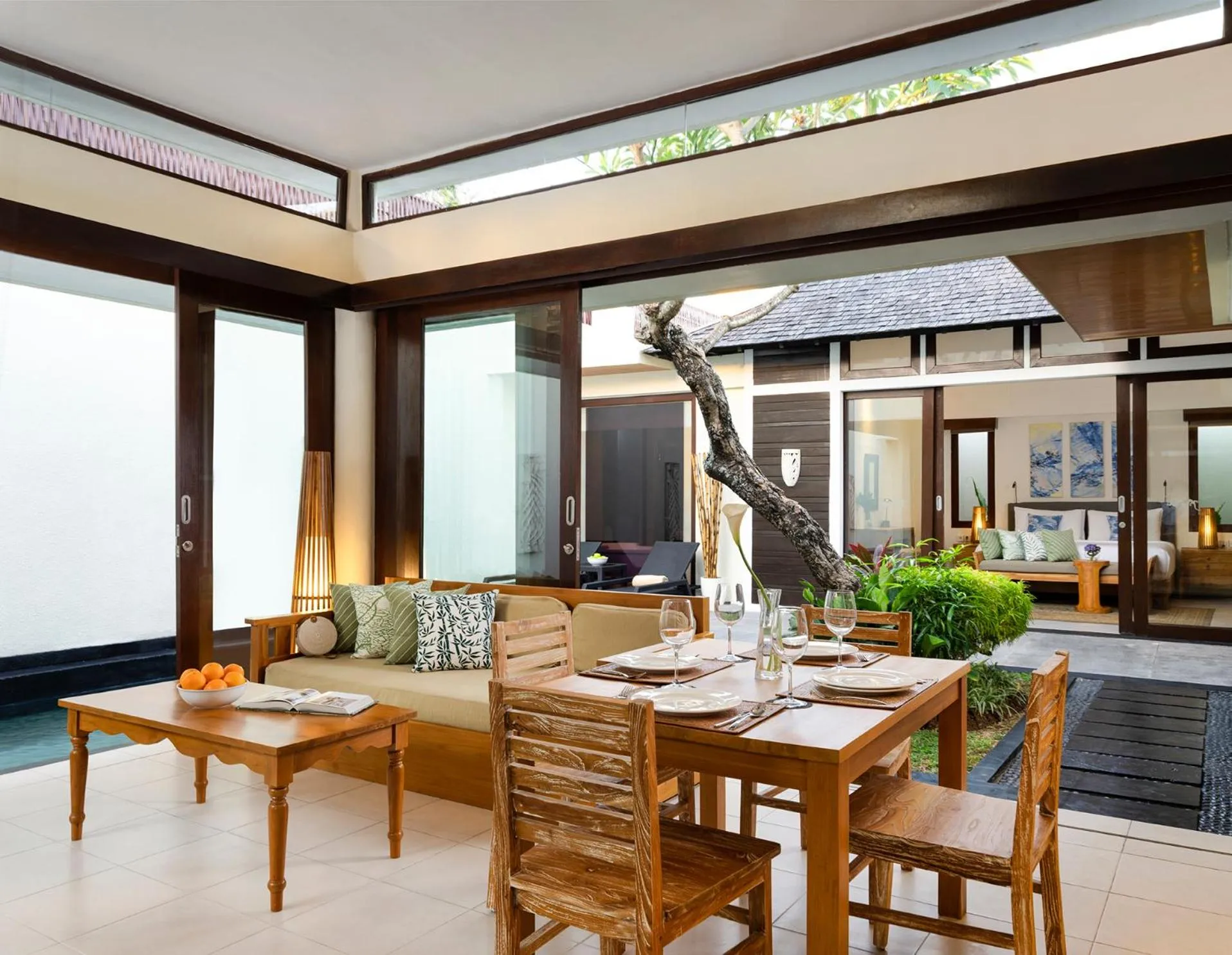 Living room in Avani Seminyak Bali Resort