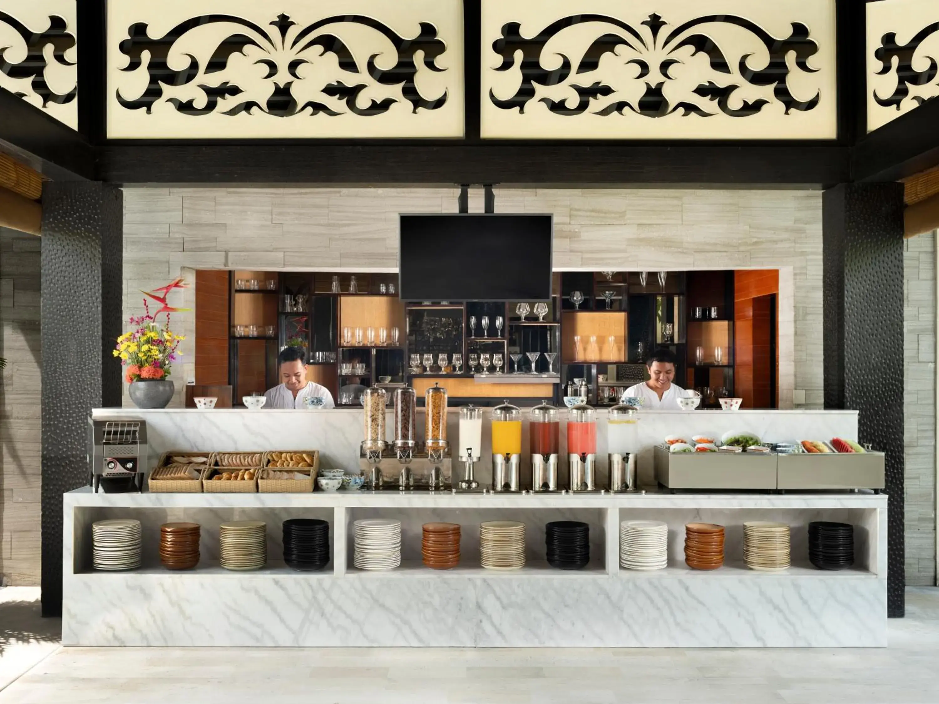 Breakfast in Avani Seminyak Bali Resort Breakfast in Avani Seminyak Bali Resort