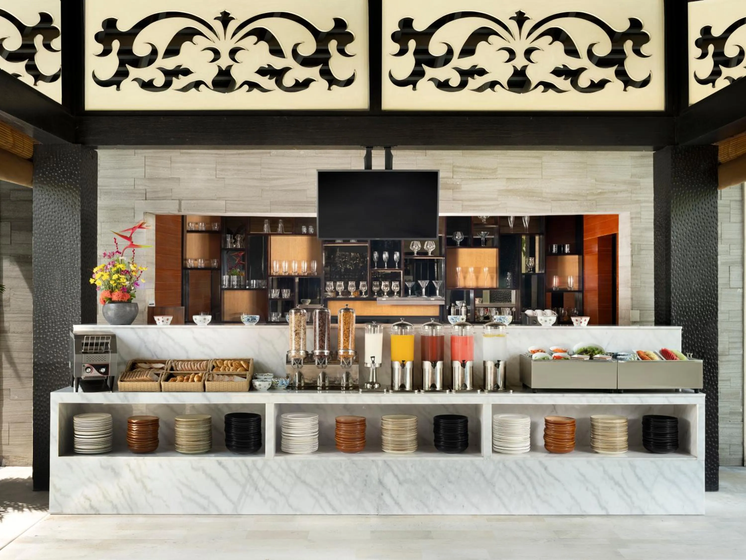 Breakfast in Avani Seminyak Bali Resort