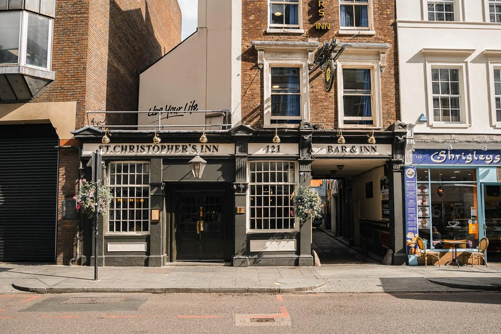 Facade/entrance in St Christopher's Inn London Bridge - The Inn