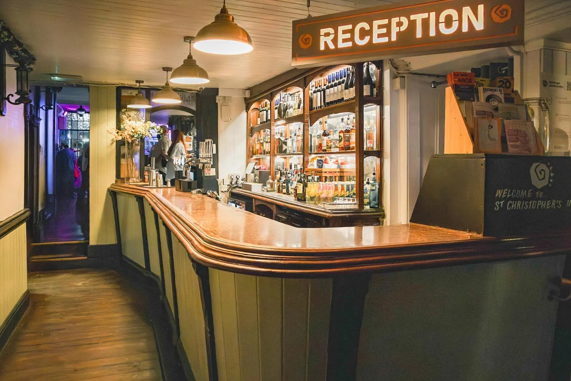 Lobby or reception in St Christopher's Inn London Bridge - The Inn