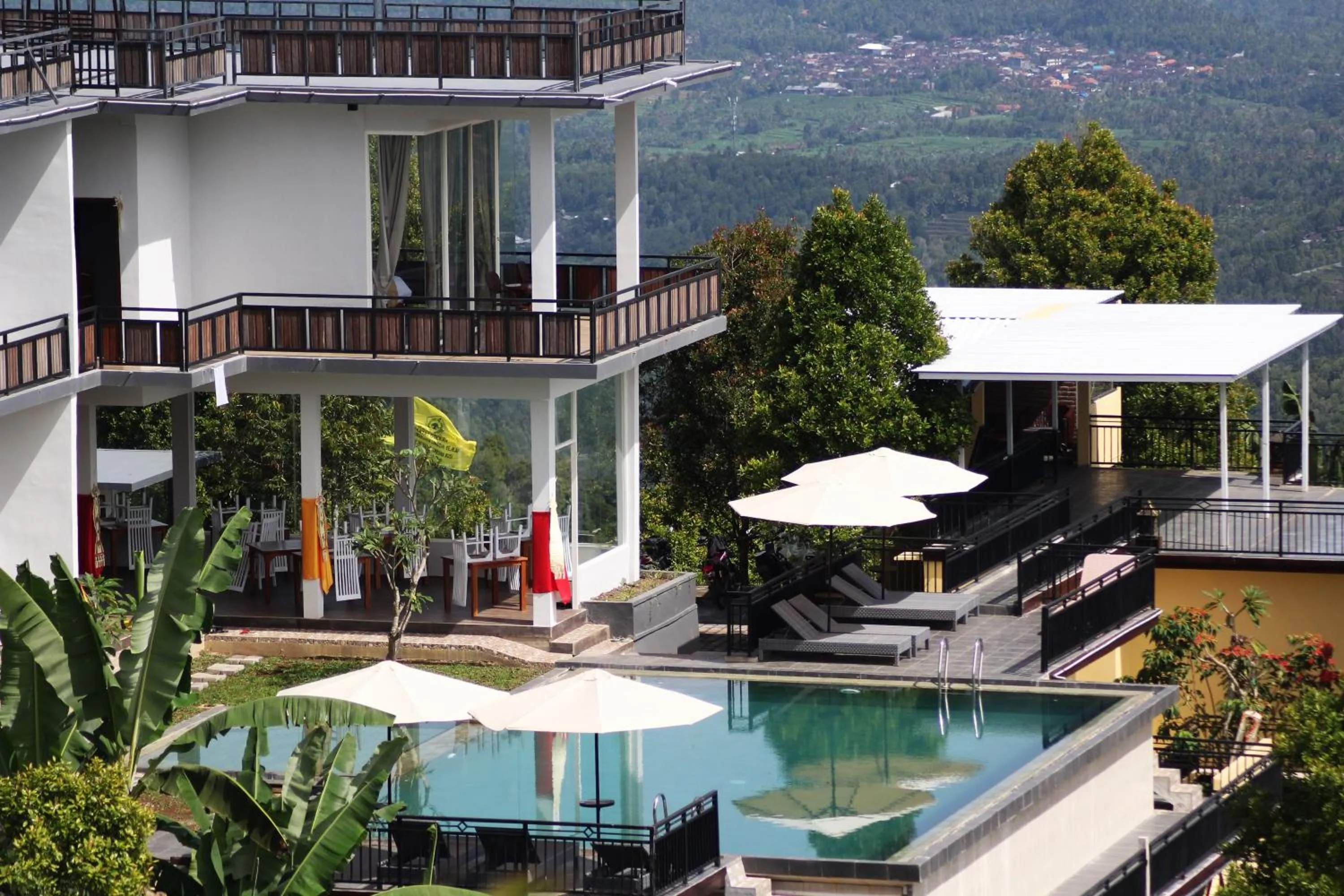 Bird's eye view in Atres Sari Resort